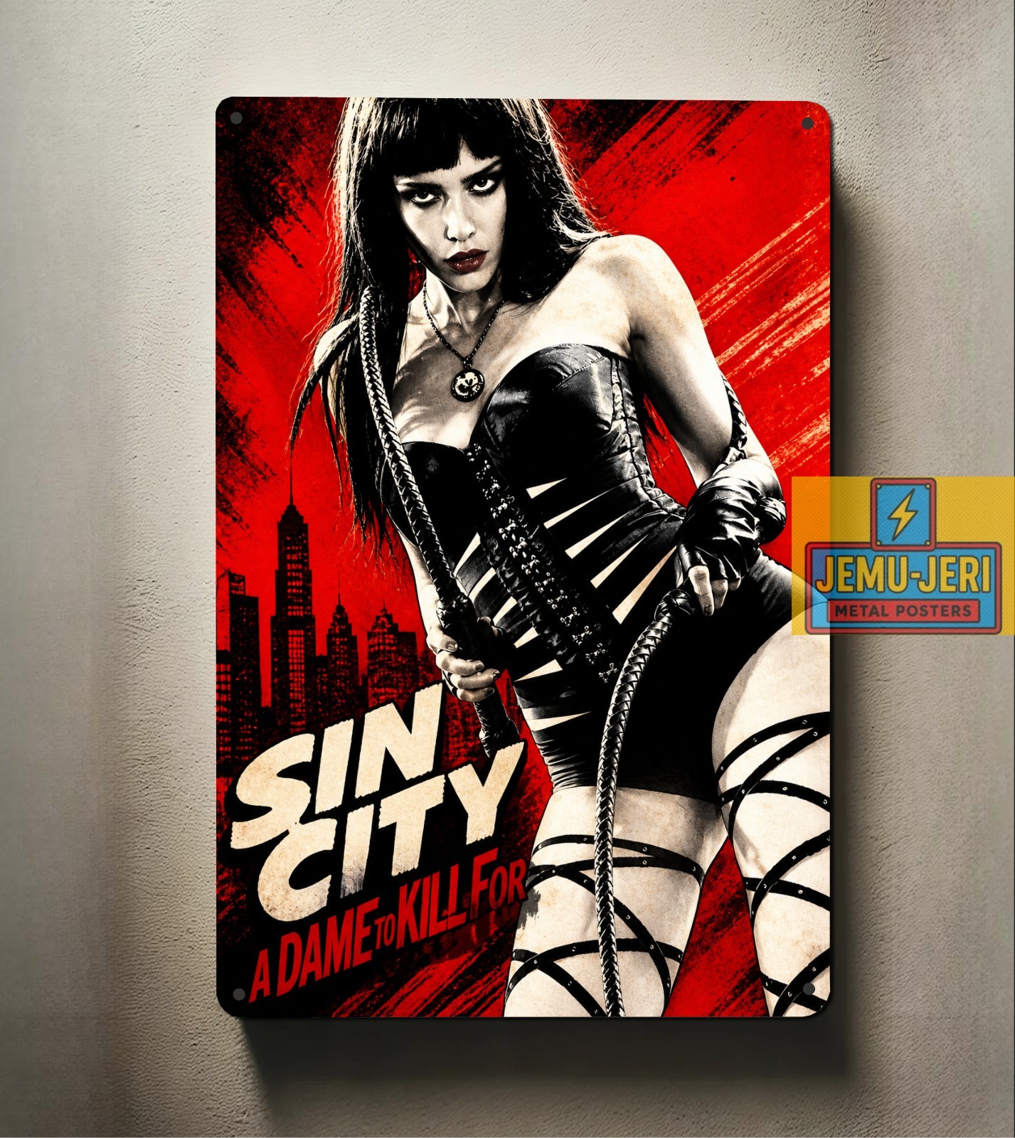 Sin City Movie Metal Poster – Film Collectable Tin Sign – Size 8*12inch