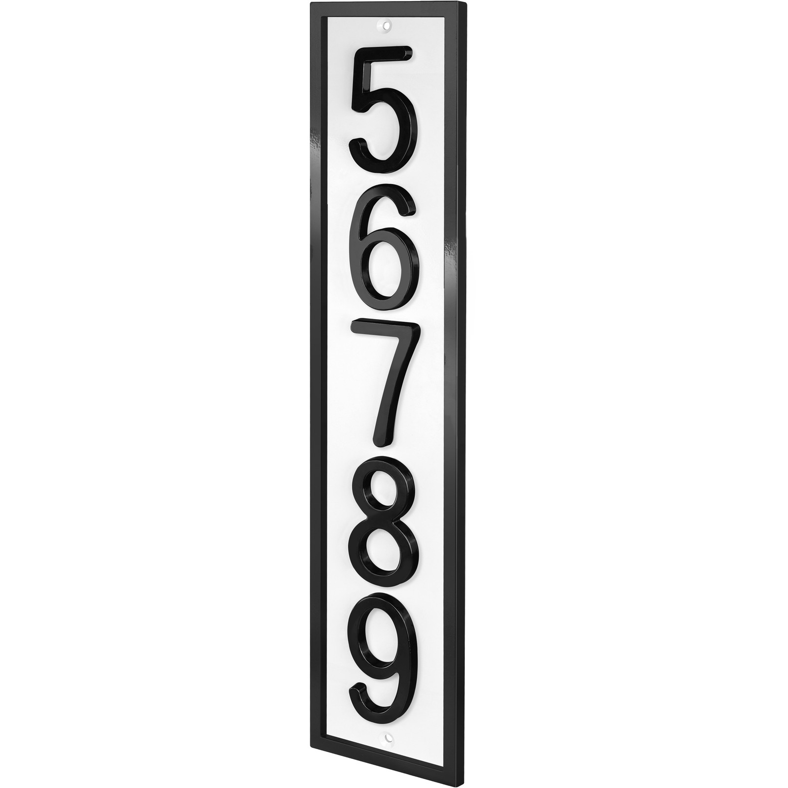 ColourTree Custom Size House Number Plaque, Personalized Address Sign