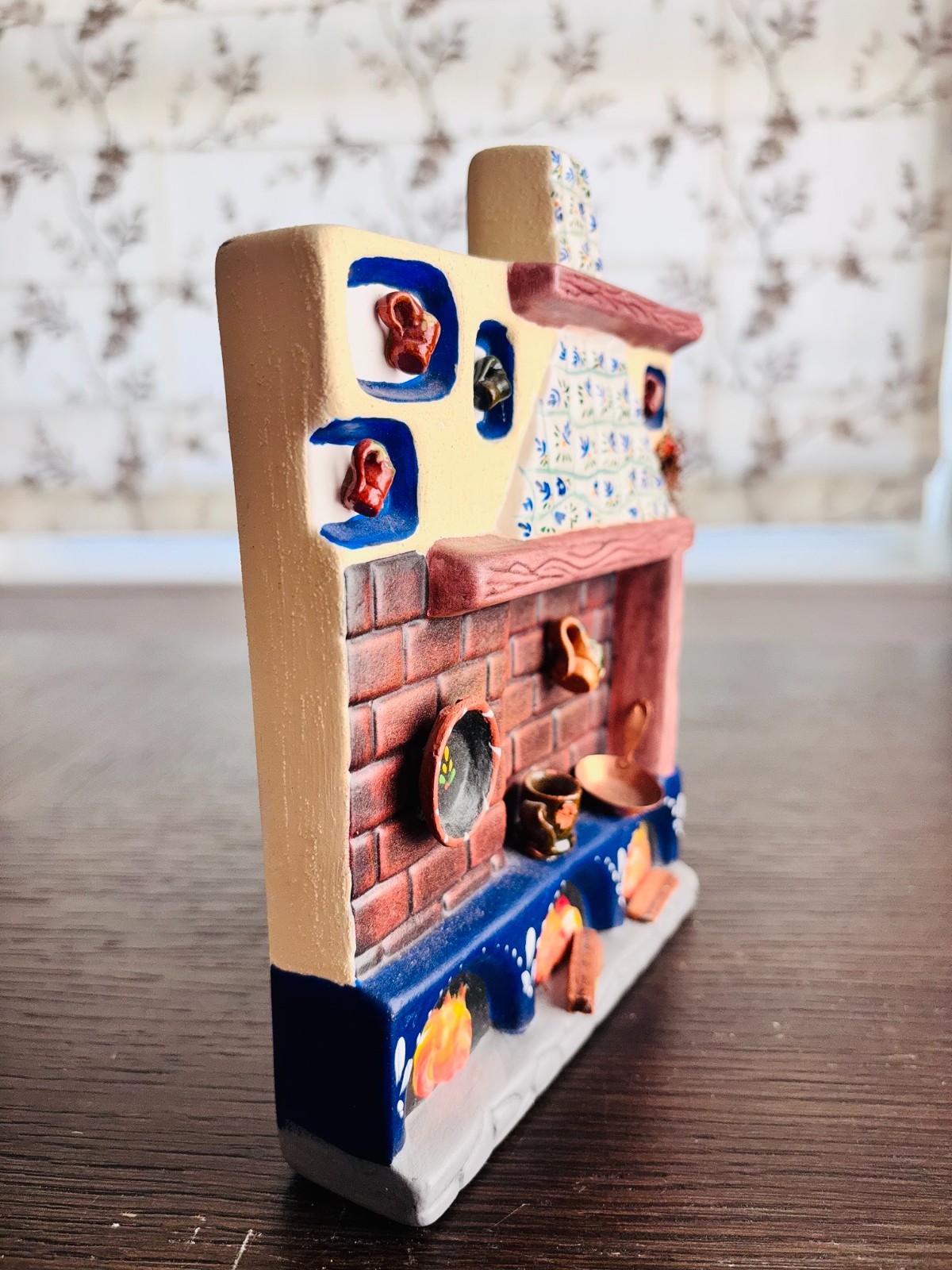 PIPE Creaciones Handmade Mexico Folk Art Kitchen Fireplace Wall Plaque Decor