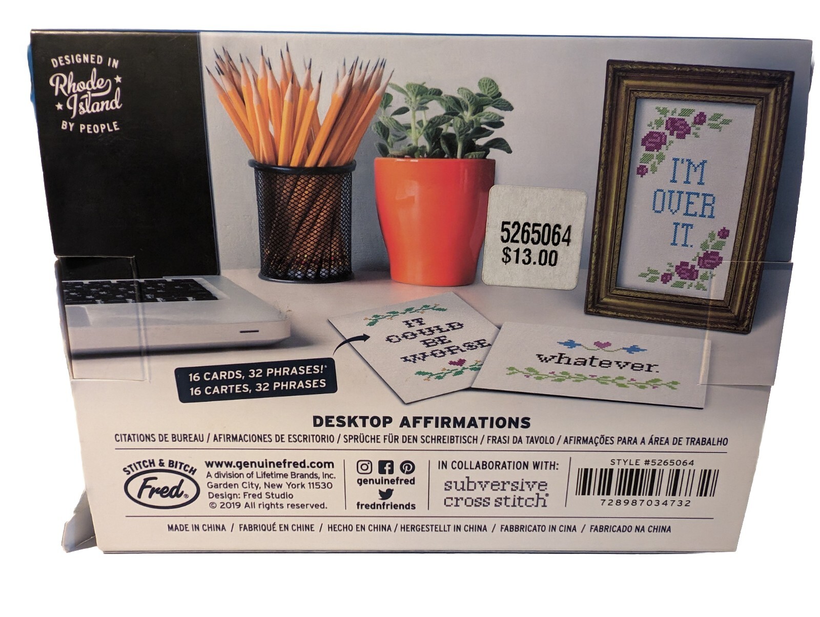 The Daily Sampler Desktop Affirmations Funny Gift Office Home