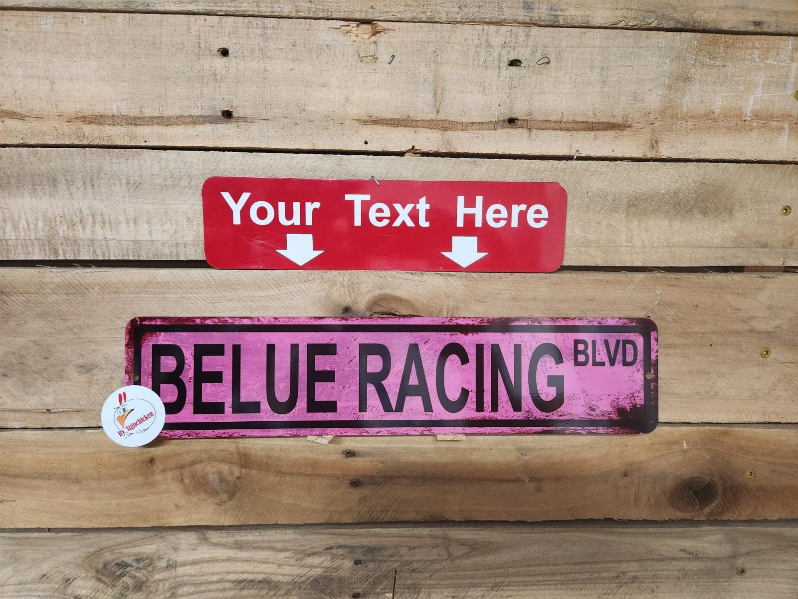Custom Personalized Street Signs, garage sign, road sign, RUSTY VINTAGE LOOK new