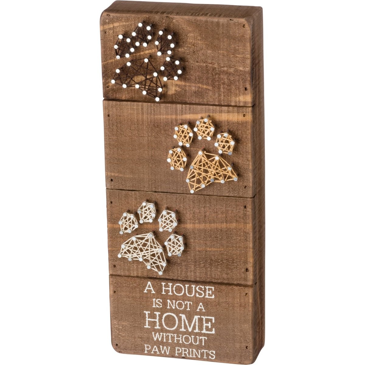 NEW “Not A Home Without Paw Prints” String Art – Trendy Retro Style