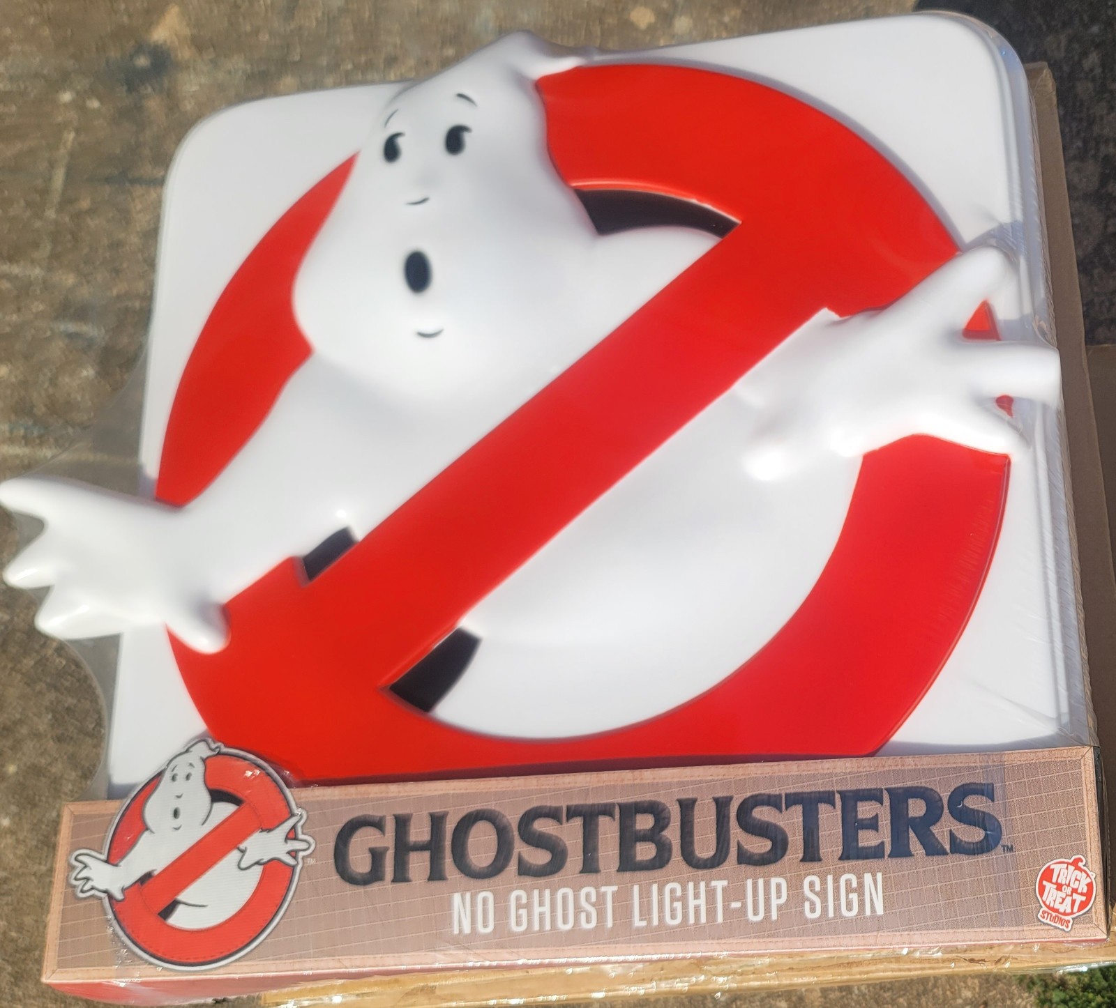 Trick or Treat Studios Ghostbusters Movie No Ghost Light Up Replica Sign 20″x22″