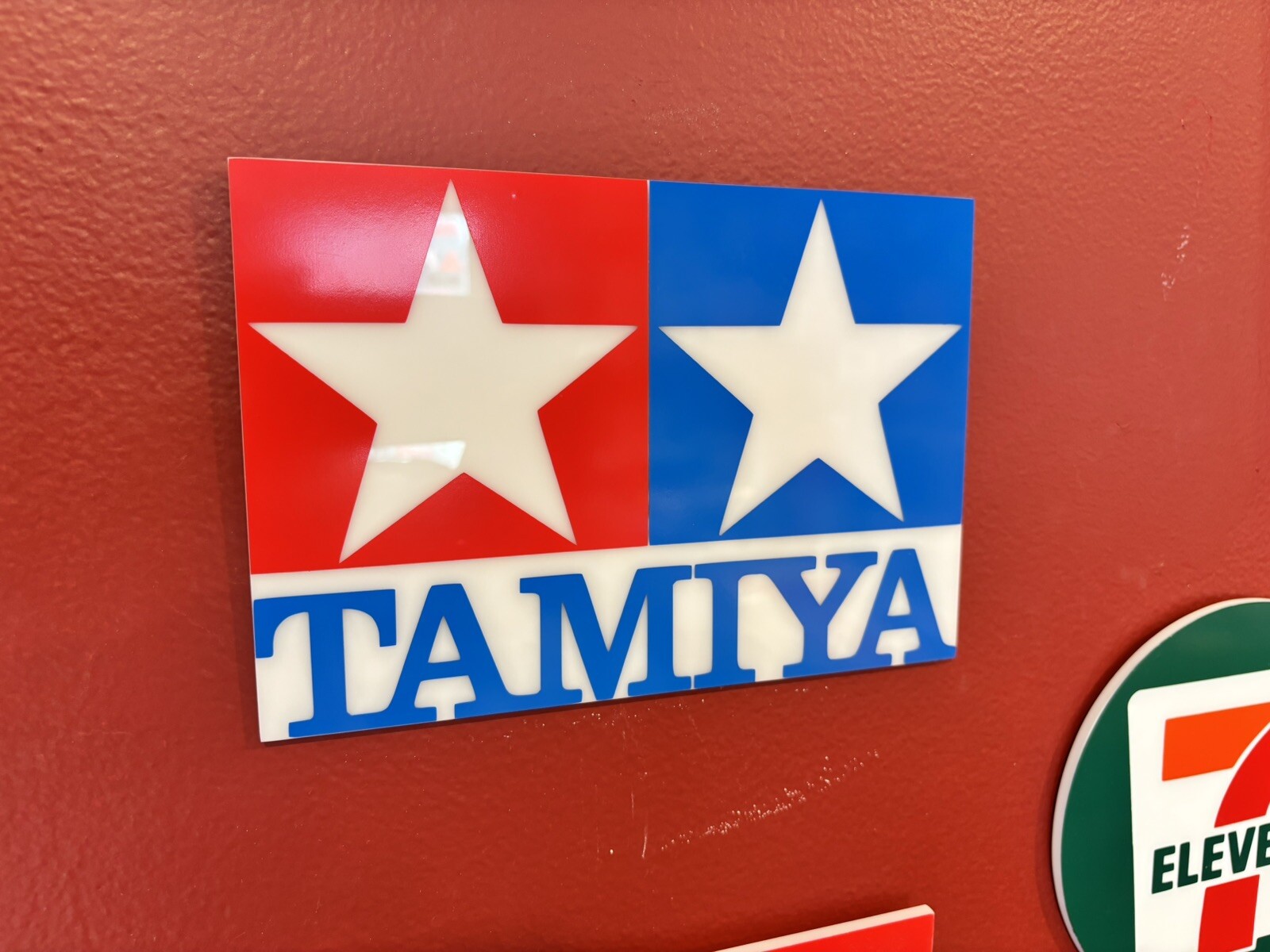 TamiyaRC Models Acrylic & Vinyl Sign (NOT Cheap Tin/NO Crummy Printing!)