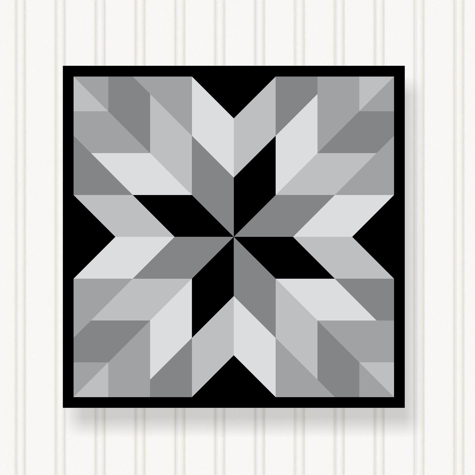 Barn Quilt Square, 8 Sizes, Outdoor & Indoor Wall Art, Home Decor, BQ110-15
