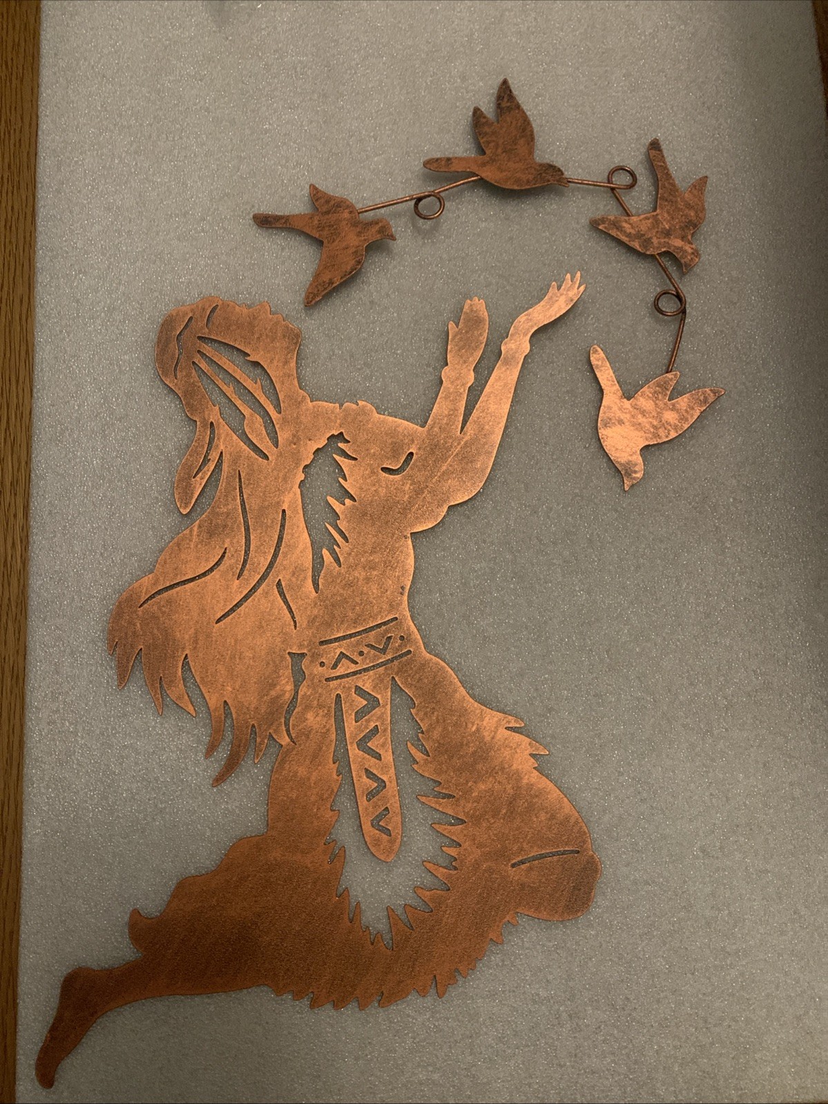 Native American Tribe Women Metal Wall Art Metal Hanging