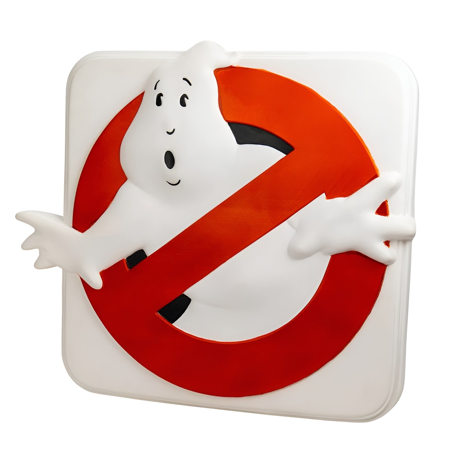 Trick or Treat Studios Ghostbusters No Ghost Light Up Plastic Sign 22″x20″ NEW