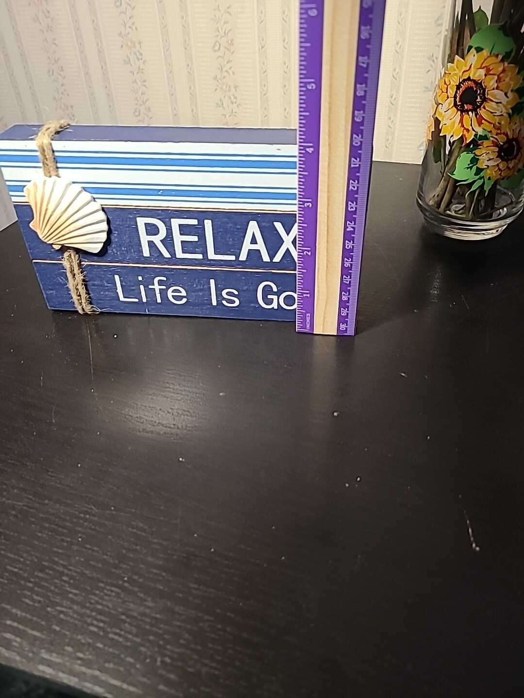 Time To Unwind Beach Plaque