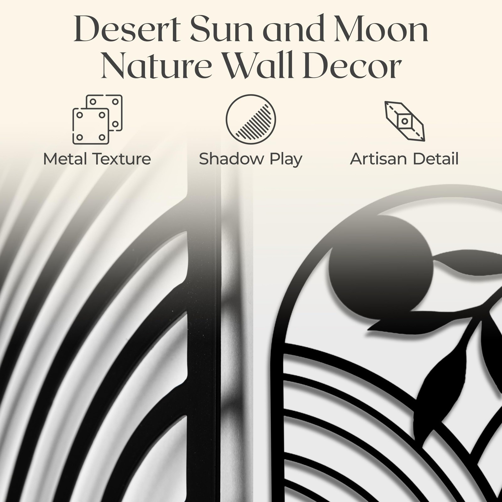 Metal Wall Art Decor – 11″ x 16″, 4Pc Single Line Abstract Wall Art for Livin…