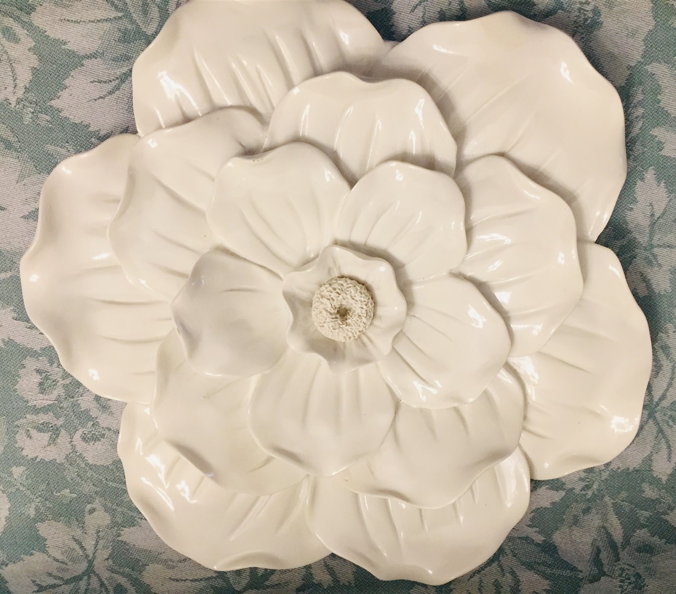 White Magnolia Flower Wall Hanging 3D Art by Target Spring
