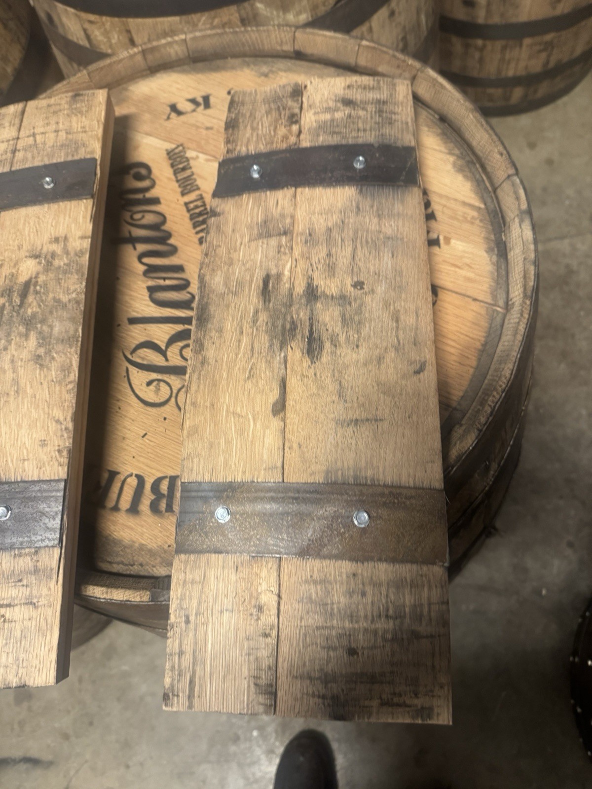 Rustic Bourbon Barrel Plaques “Free Shipping”