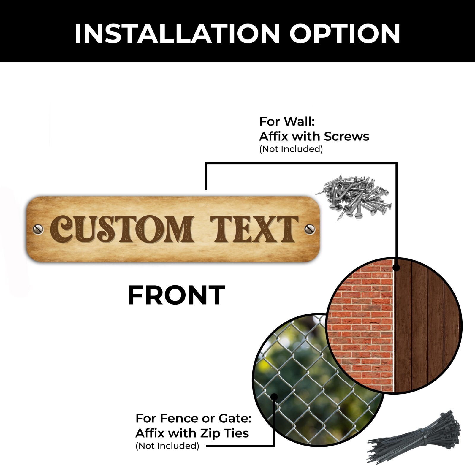 Custom Street Sign – Personalized Aluminum Sign – Custom Metal Sign, Name Sign