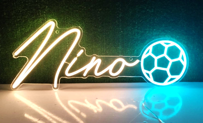 Personalized Neon Sign Custom Name Logo LED Signs Acrylic Wall Decor Night Light