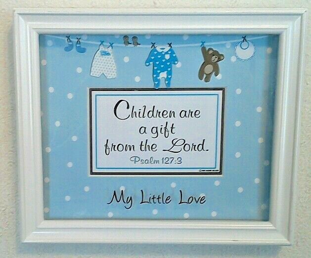 New! Bible Verse Plaque Christian Gift”CHILDREN ARE A GIFT FROM THE LORD”Ret.$59