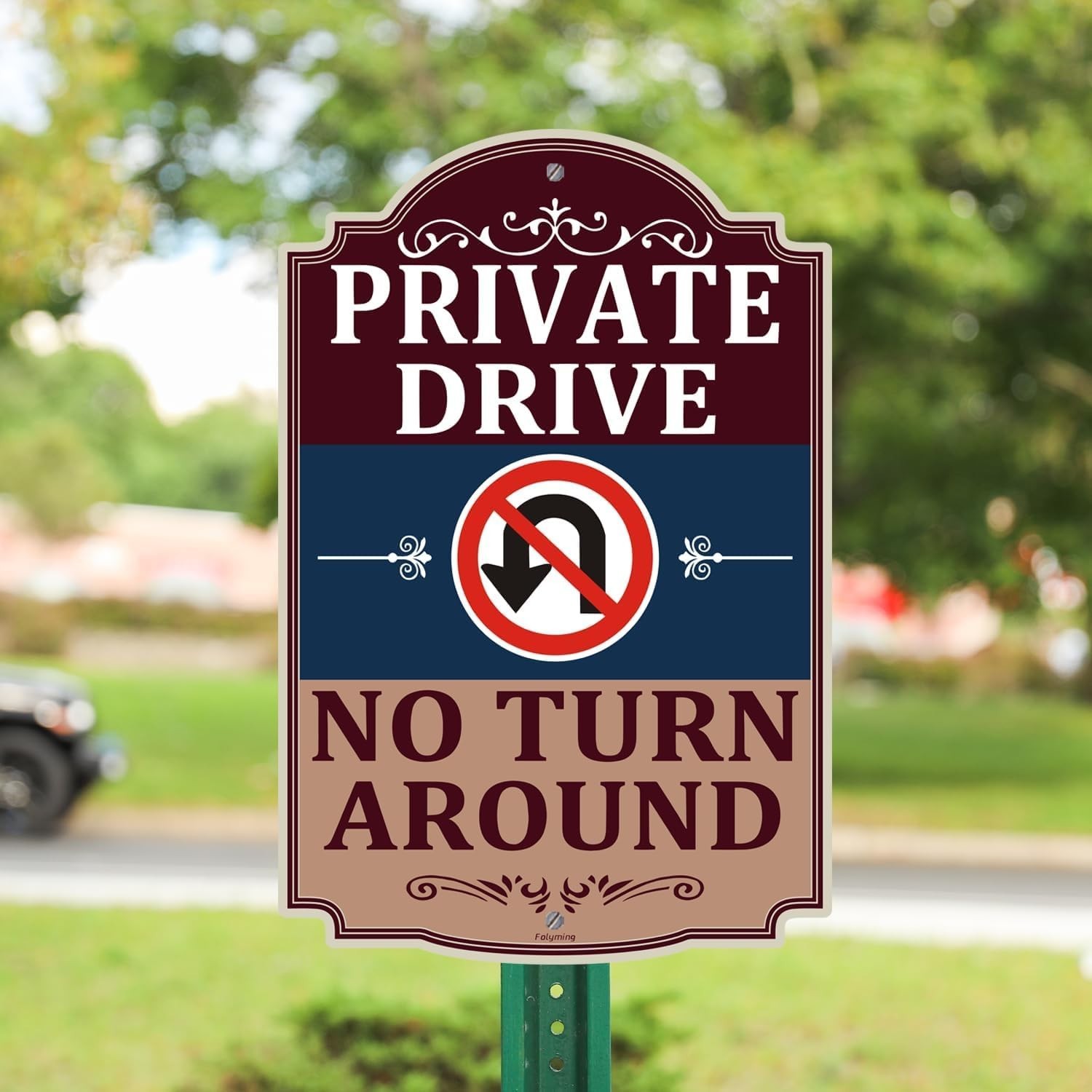 Weatherproof Private Property Access Signs 18×12″ 2 Pack