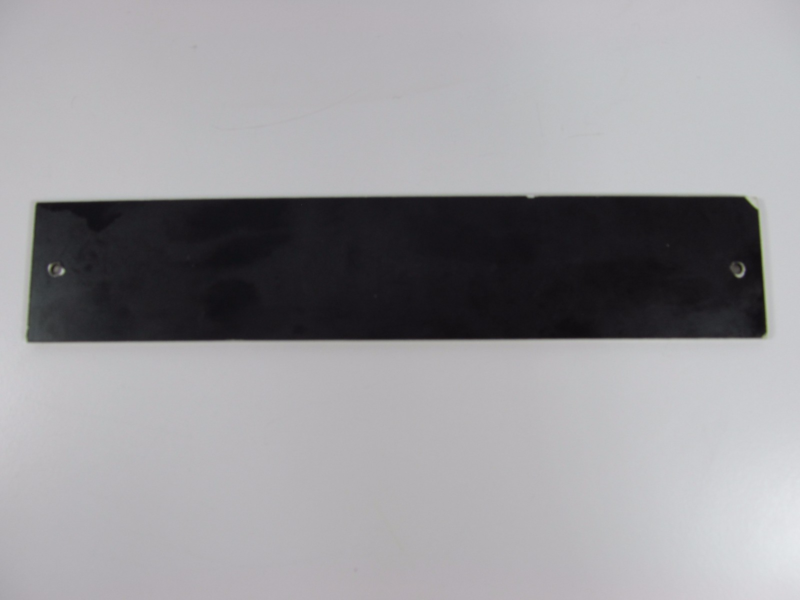 FOOT SPECIALIST SIGN/PLAQUE WALL OR DOOR MOUNTED BLACK PLASTIC 8″ X 1 3/4″