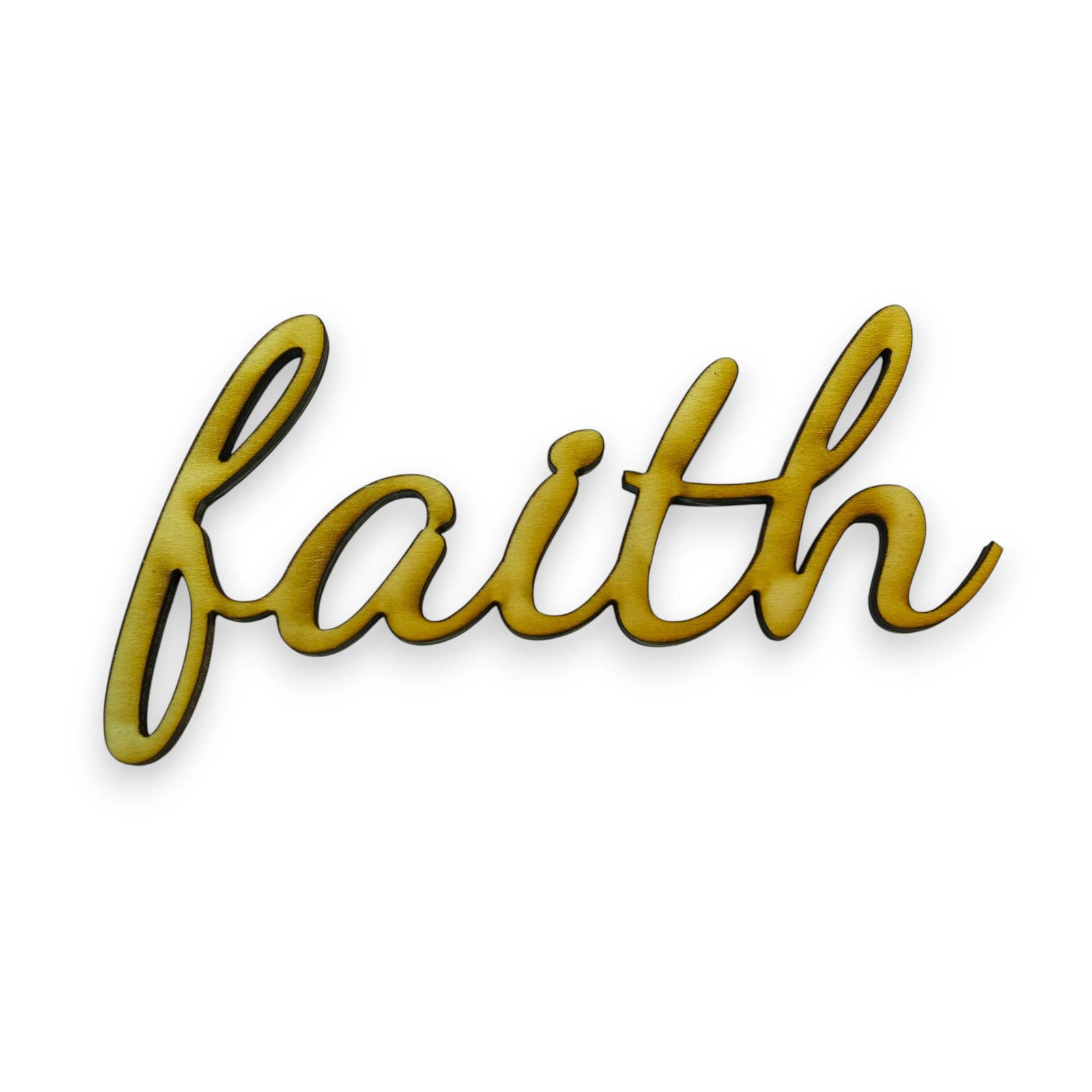 Signs – blessed family faith memories – All 4 – Raw Wood