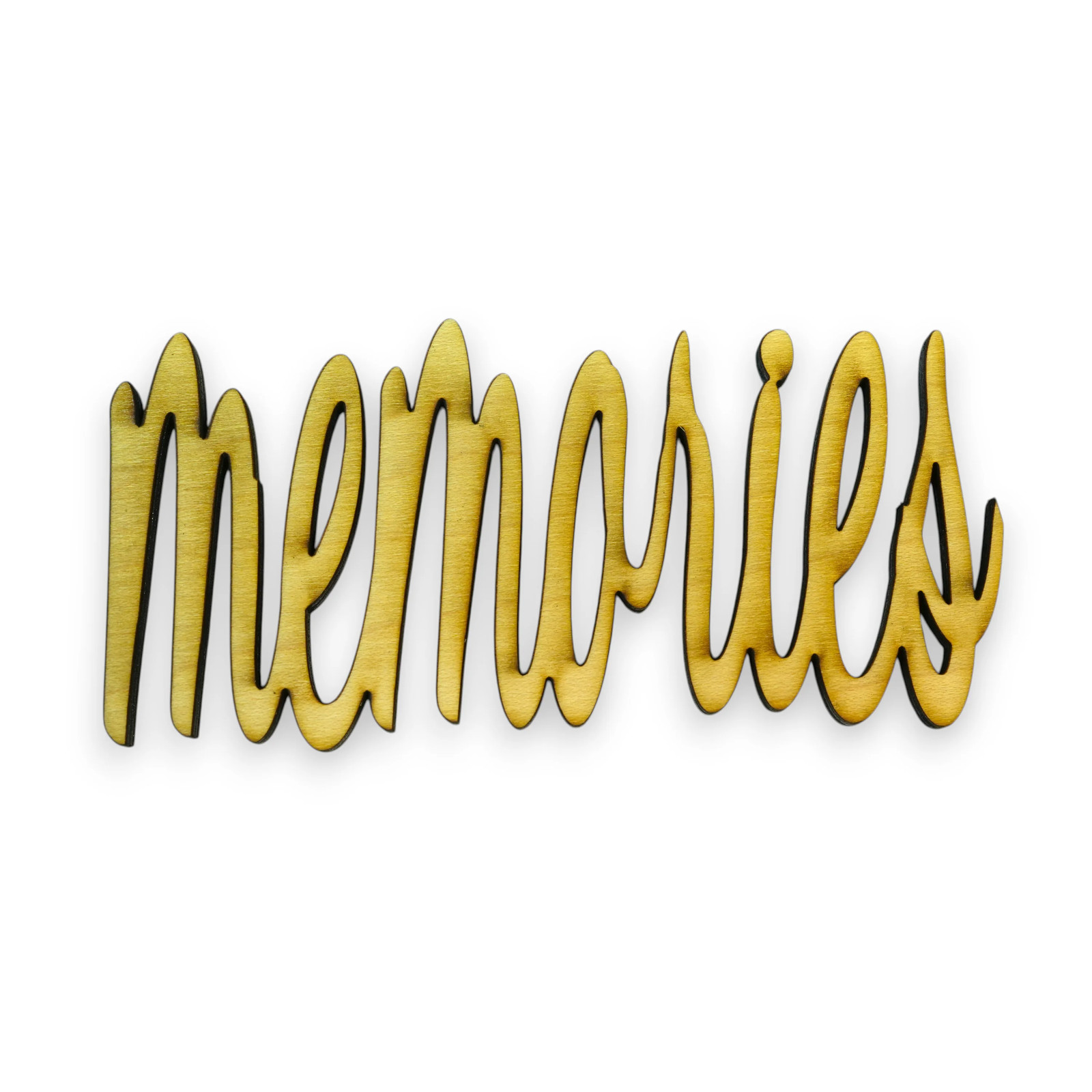 Signs – blessed family faith memories – All 4 – Raw Wood