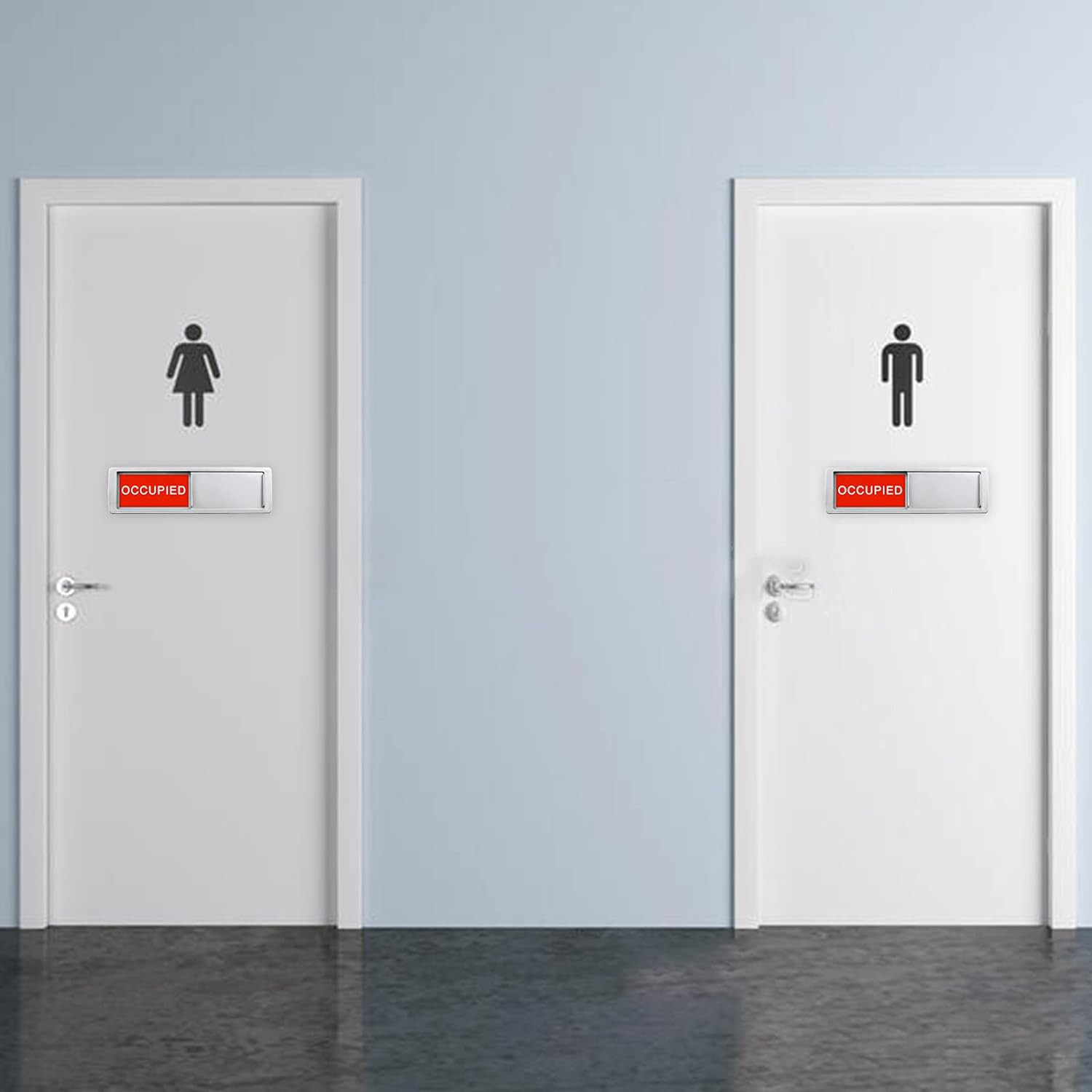 Vacant Occupied Sign, Vacant Occupied Door Sign for Home Office Restroom Confere