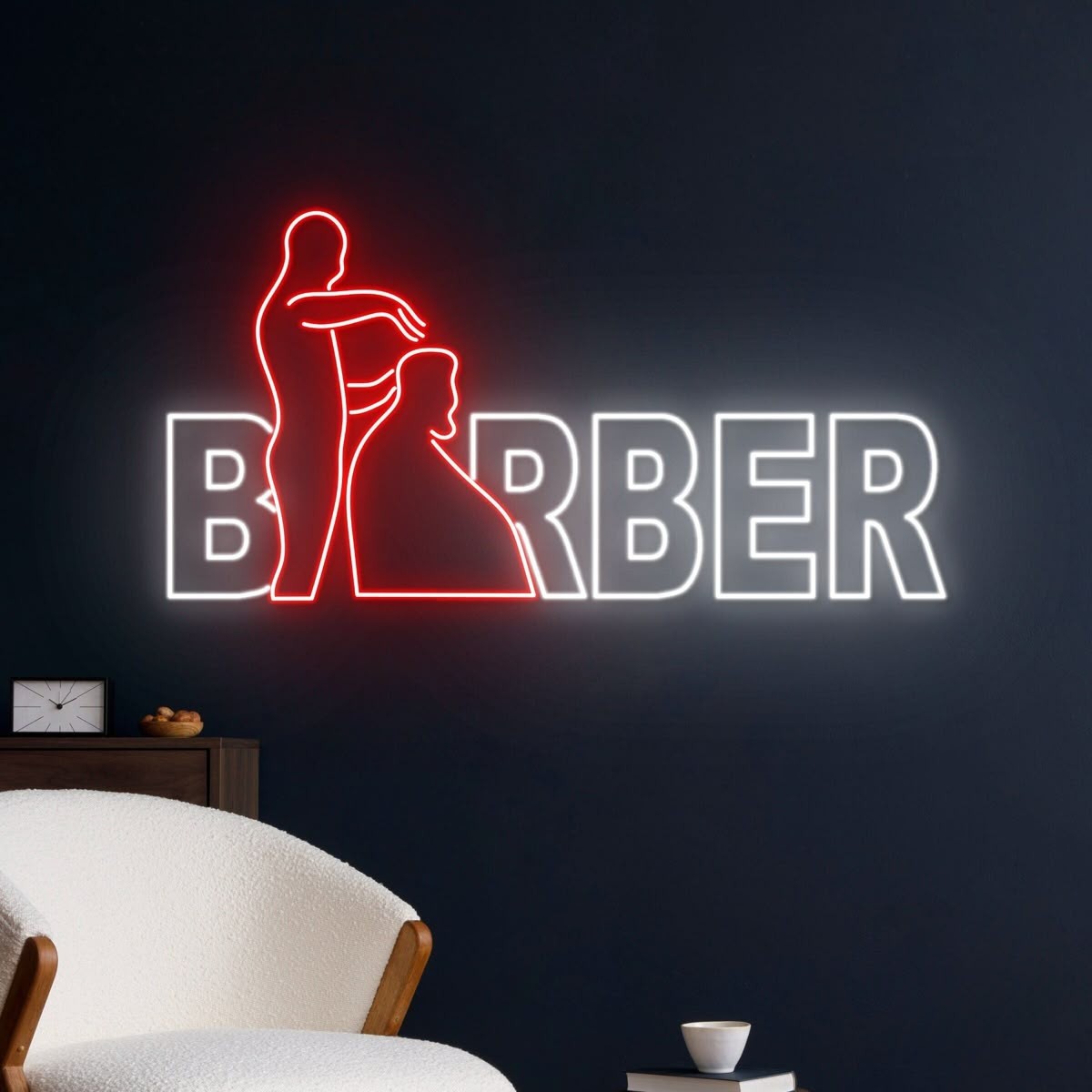 Custom Neon Sign for Salon & Bar | Personalized Name Sign | Custom LED Wall Sign