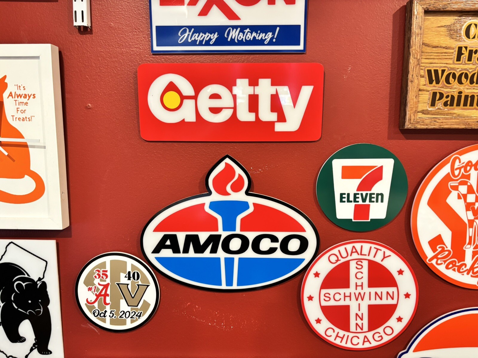 TamiyaRC Models Acrylic & Vinyl Sign (NOT Cheap Tin/NO Crummy Printing!)