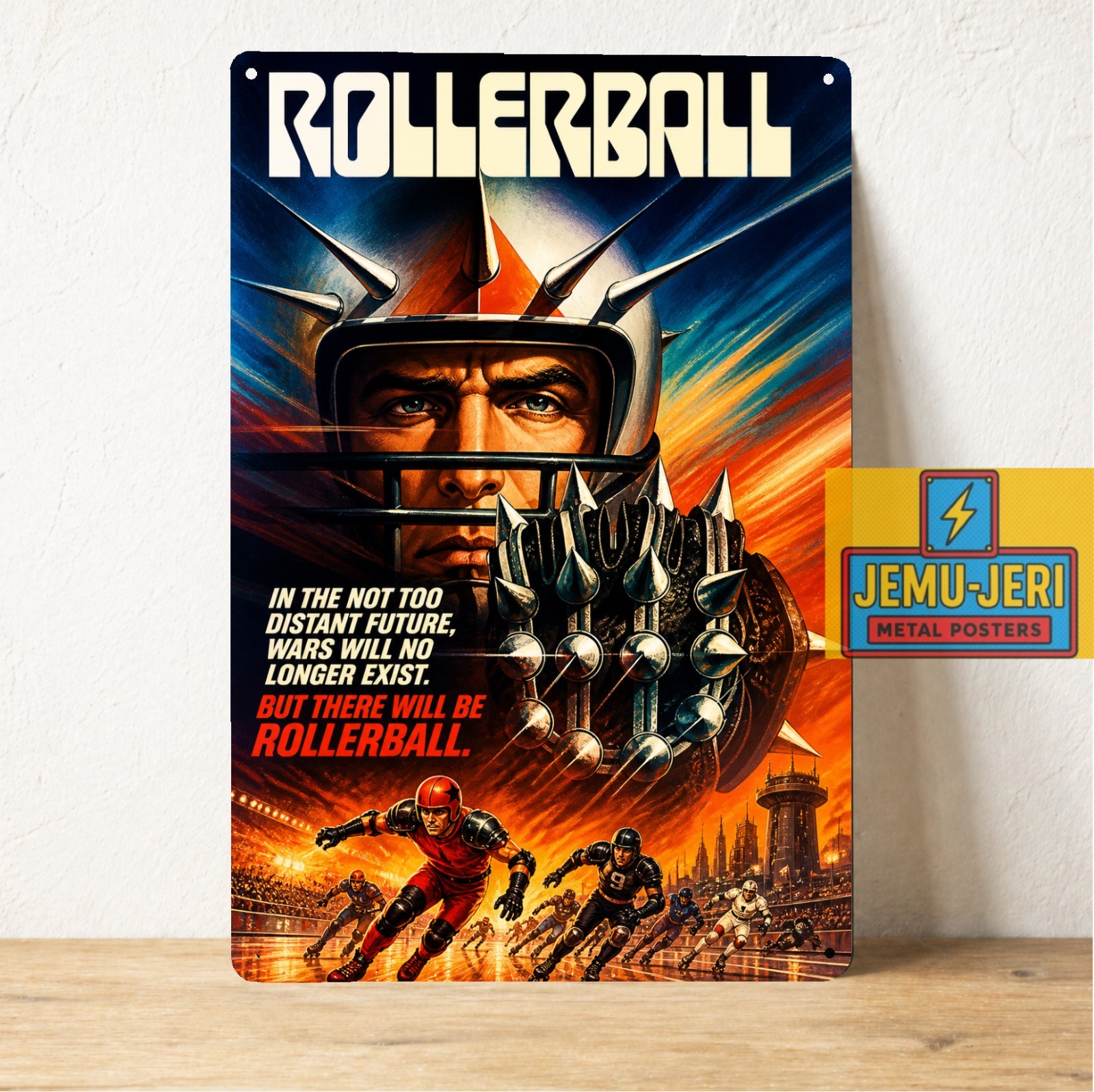 Rollerball Movie Metal Poster – Film Collectable Tin Sign – Size 8*12inch