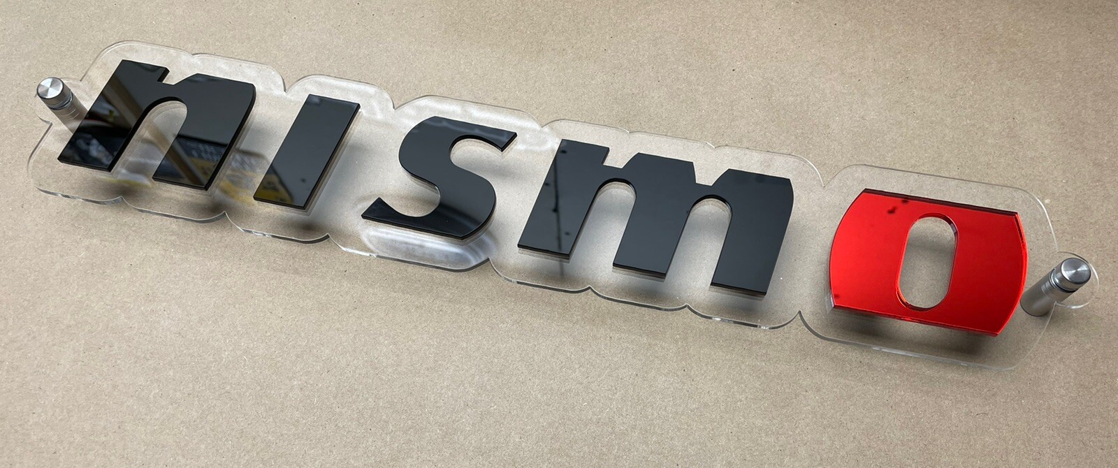 Nismo JDM Stage A Turbo GTR 350z Acrylic Wall Sign Emblem Badge logo Vinyl