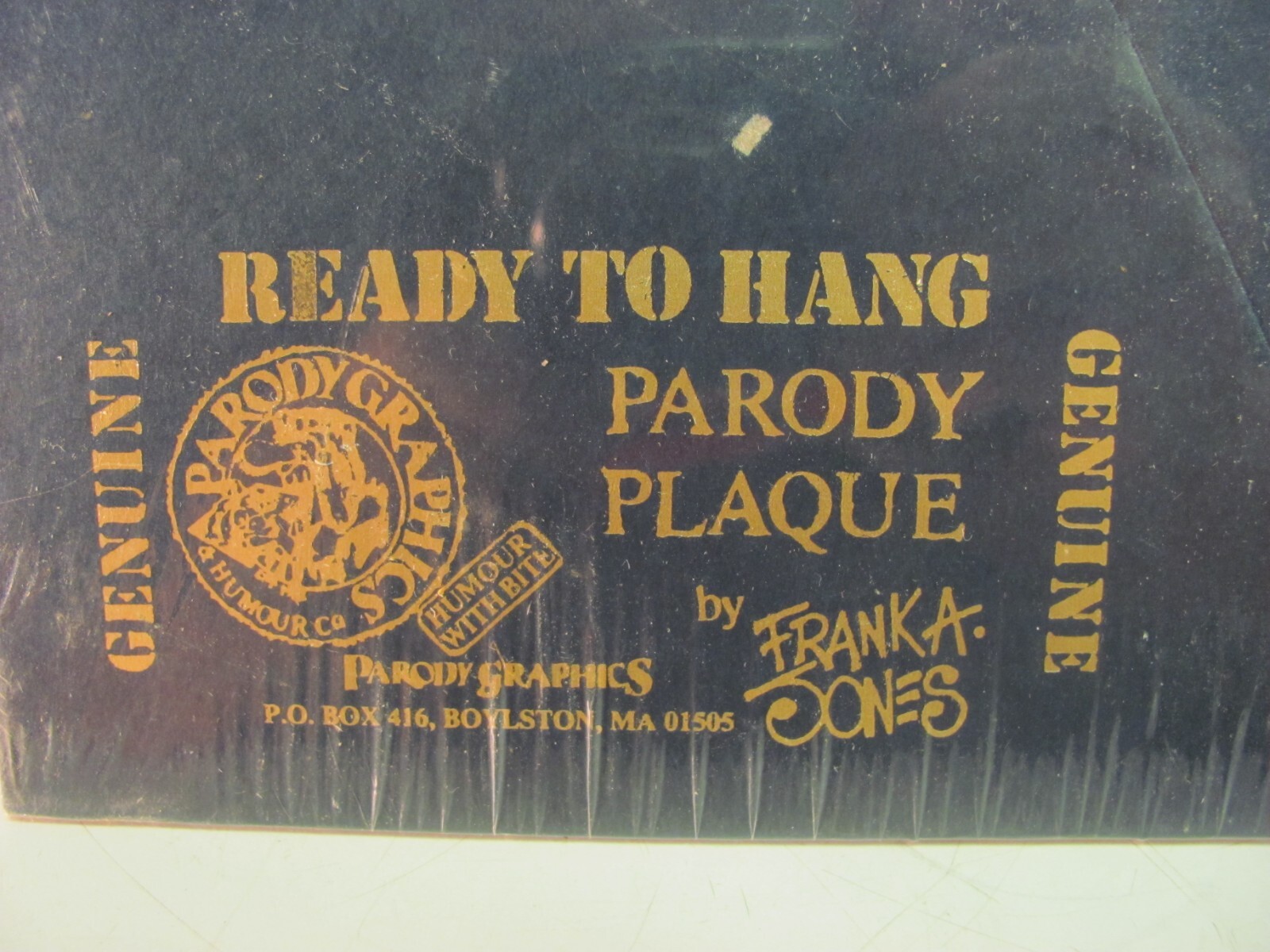 Frank A. Jones “You Think Being A Cop is Easy?” The Print Mill 1983