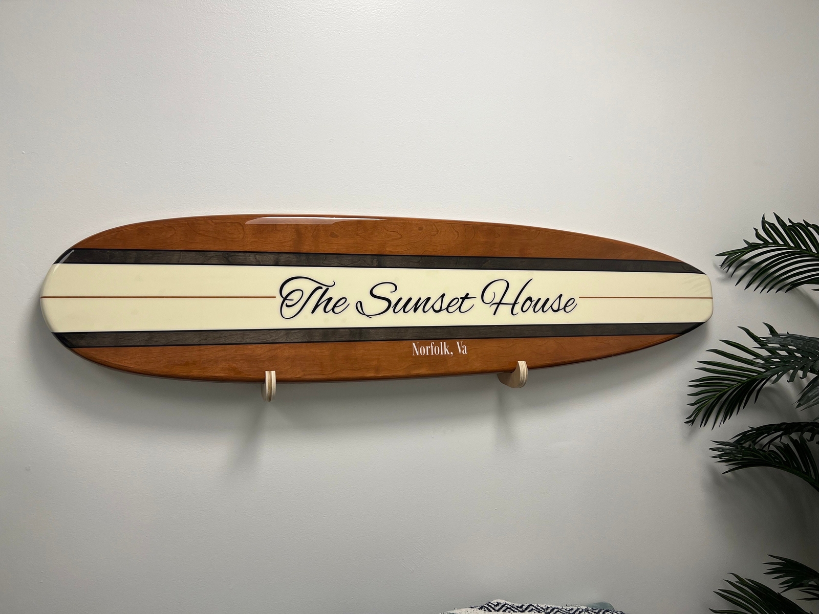 The Aloha Surfboard Wall Art