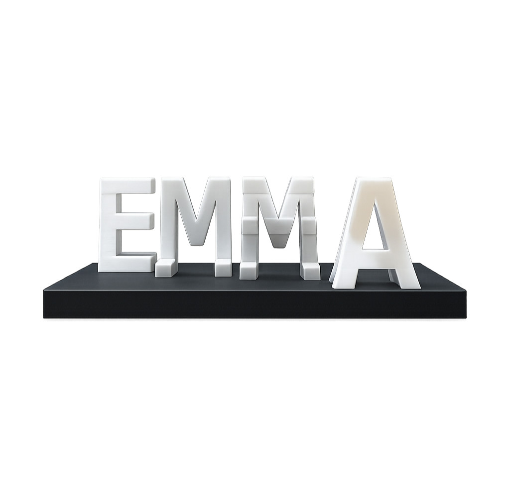 Personalized Dual Name Optical Illusion Sign Custom 3D Printed Decor Ambigram