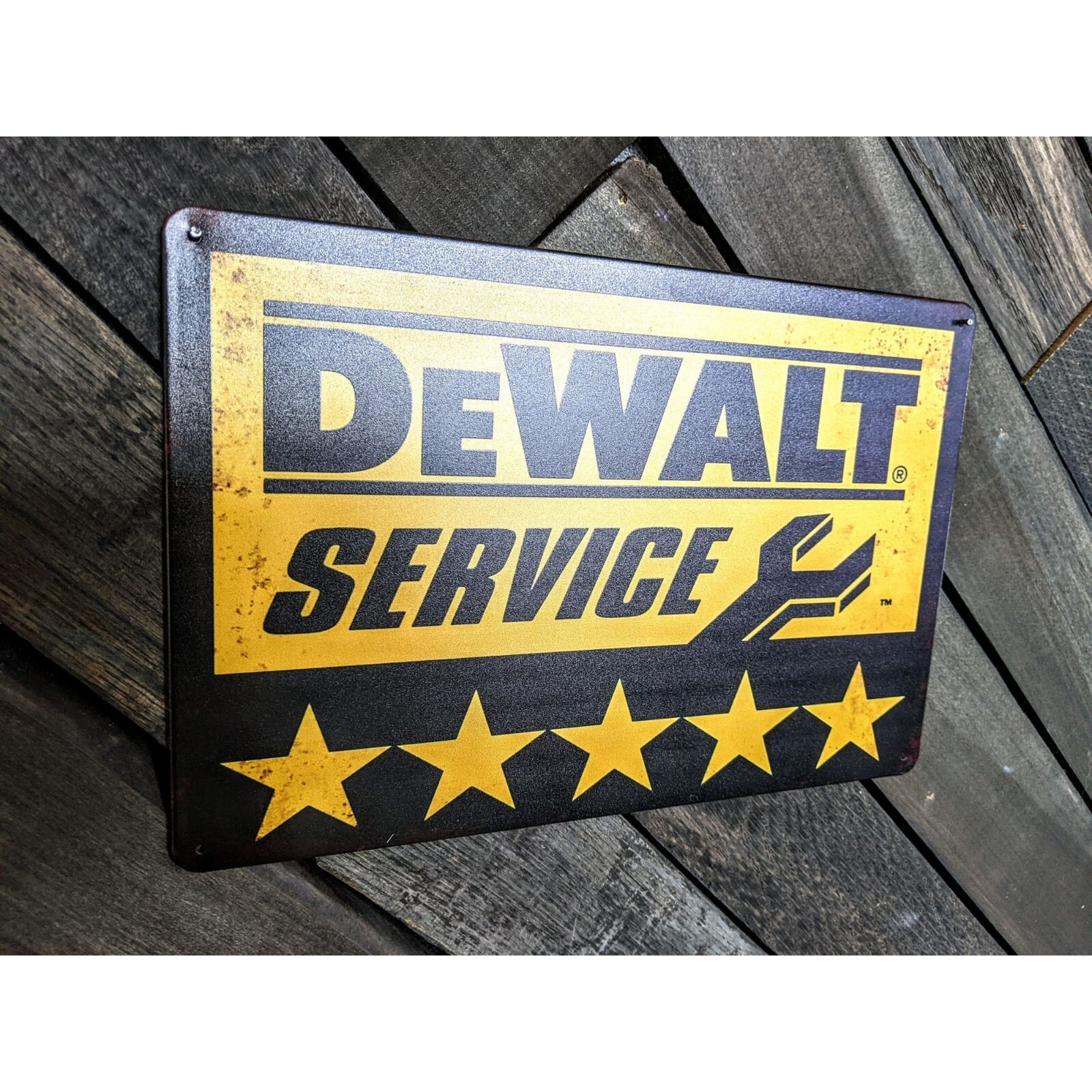 Dewalt Sign – Workshop sign – 12in x 8in