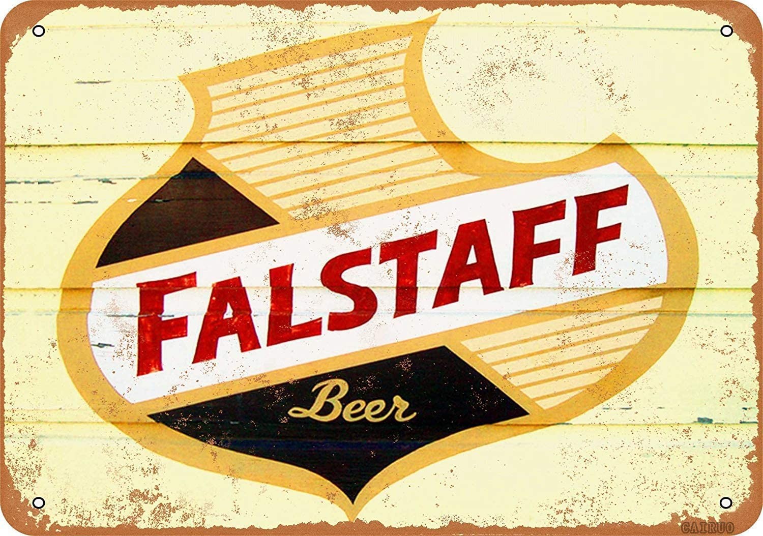 CAIRUO Vintage Look Metal Sign 8 x 12 – 12 x 8 inches, Metallic/Multi-color