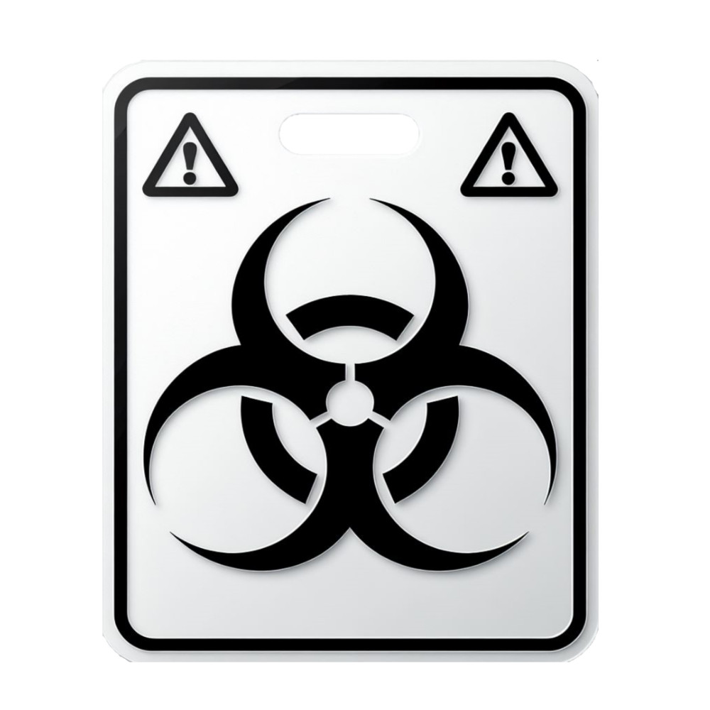 bio-hazard tag