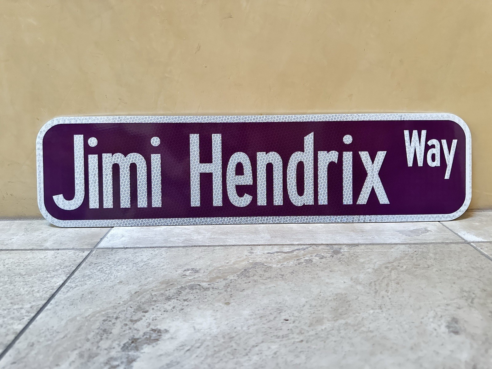 CUSTOM STREET NAME SIGN (Single/Double Sided) 24″x6″ 3M HIP Reflective Aluminum