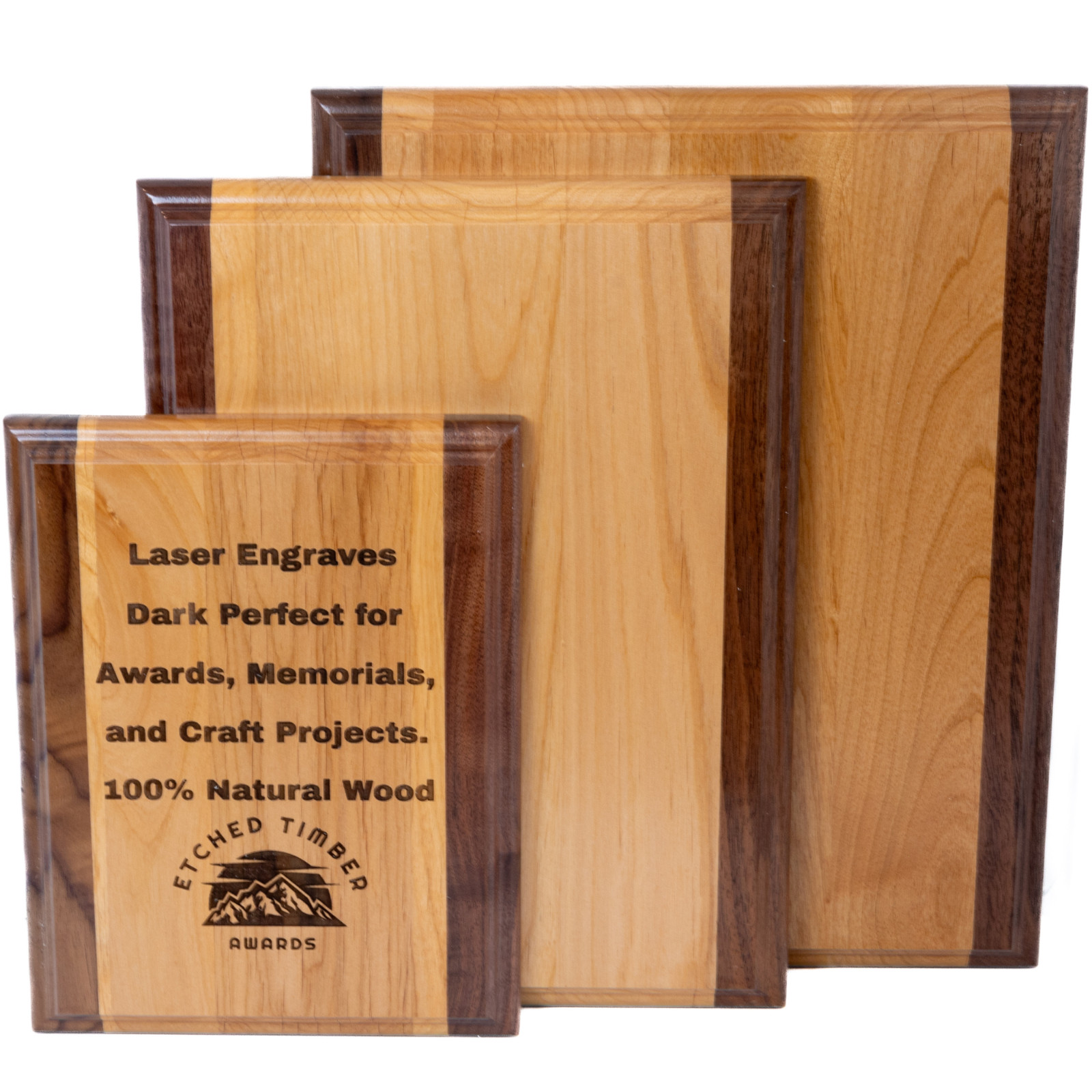 Red Alder Wood Plaque Blank, Award and Craft Plaque, Wood Base Blank Sign
