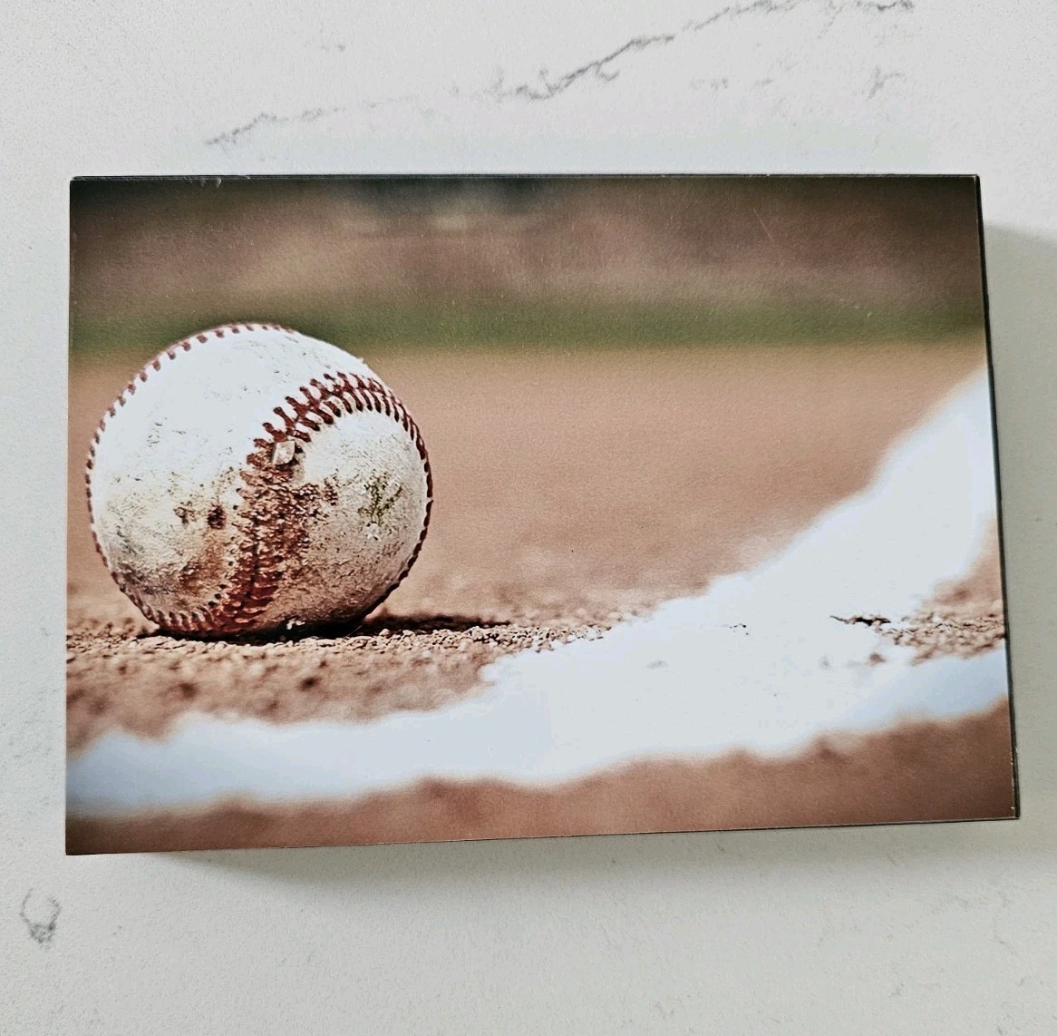 Vintage Baseball Wooden Wall Plaques Lot of 3 – Sports Decor Glossy 8×10 & 5×7