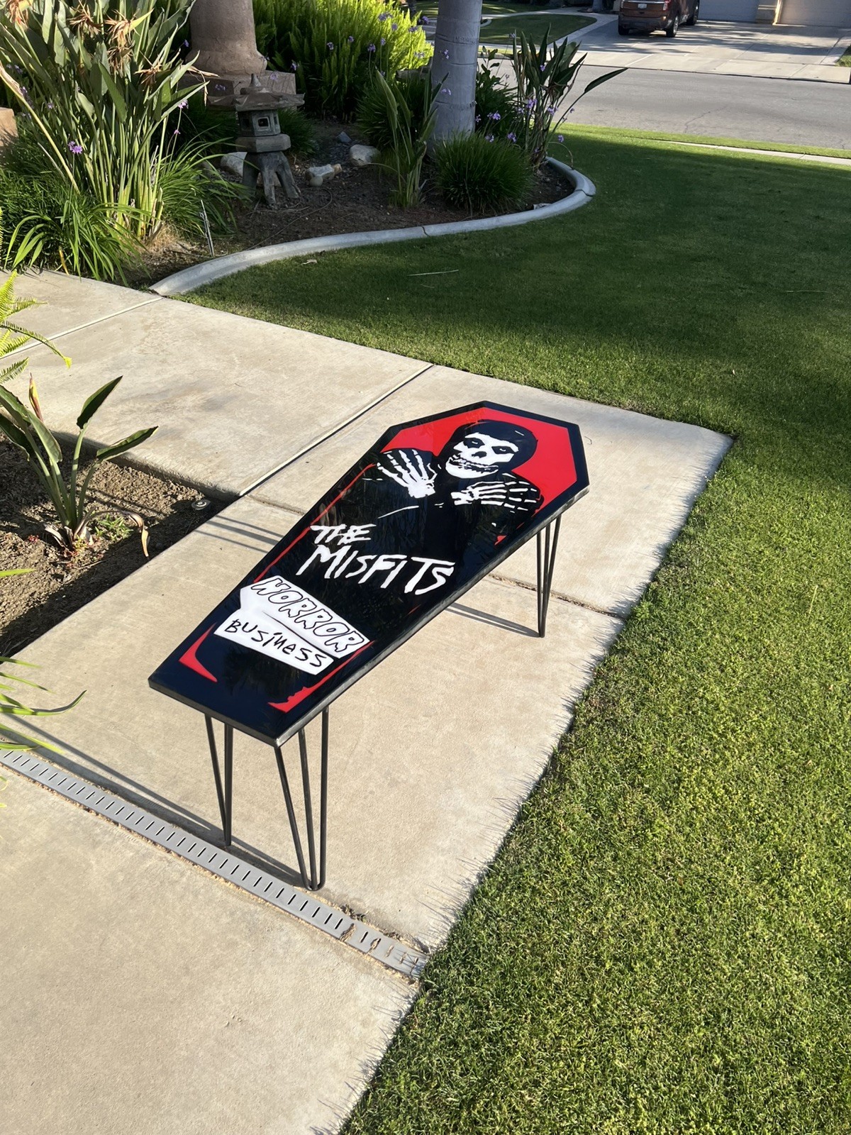 The Misfits Coffee table/wall decor By Hypnotic Art Design Free shipping