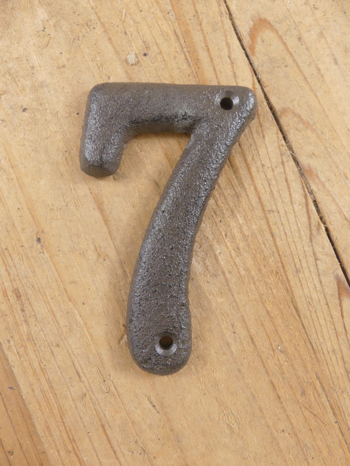 Metal House Numbers Street Address Rustic Cabin Cast Iron Pick #’s from 0-9 #
