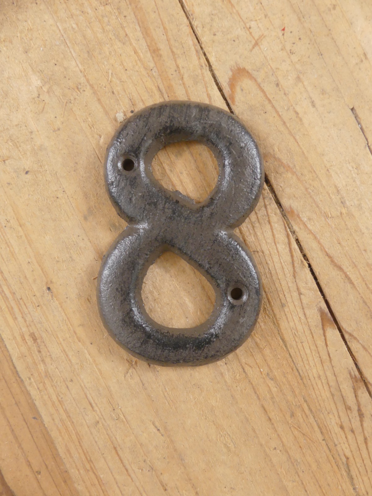 Metal House Numbers Street Address Rustic Cabin Cast Iron Pick #’s from 0-9 #