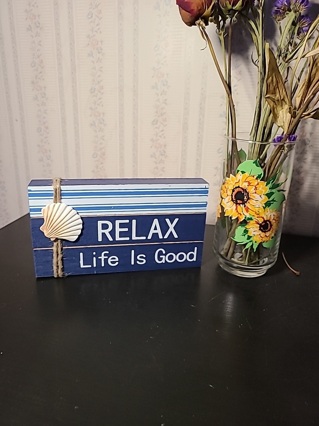 Time To Unwind Beach Plaque