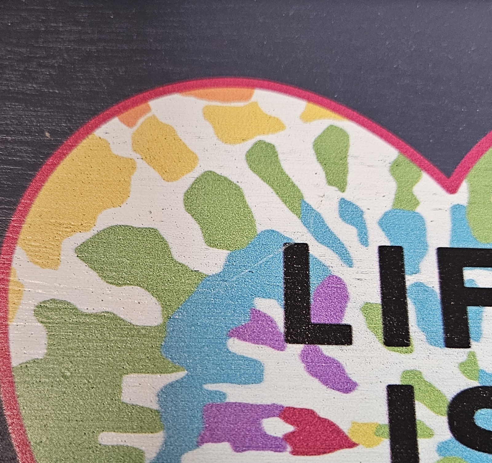 Life Is Good Picture Tiedye