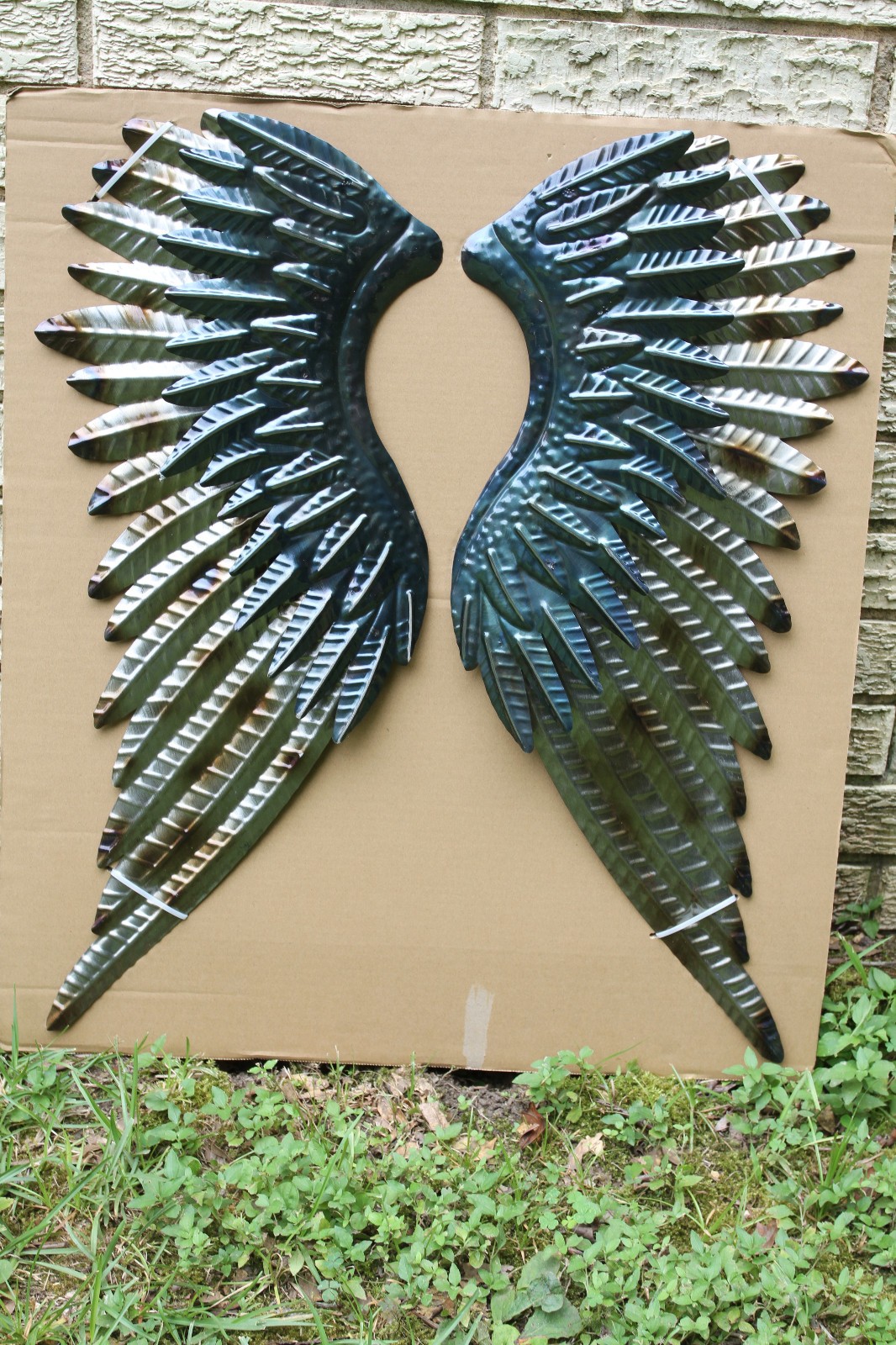 Huge ANGEL WING PAIRS,Stunning Wall Accent,Western Decor,Metal Art,Gifts,SS-BHT
