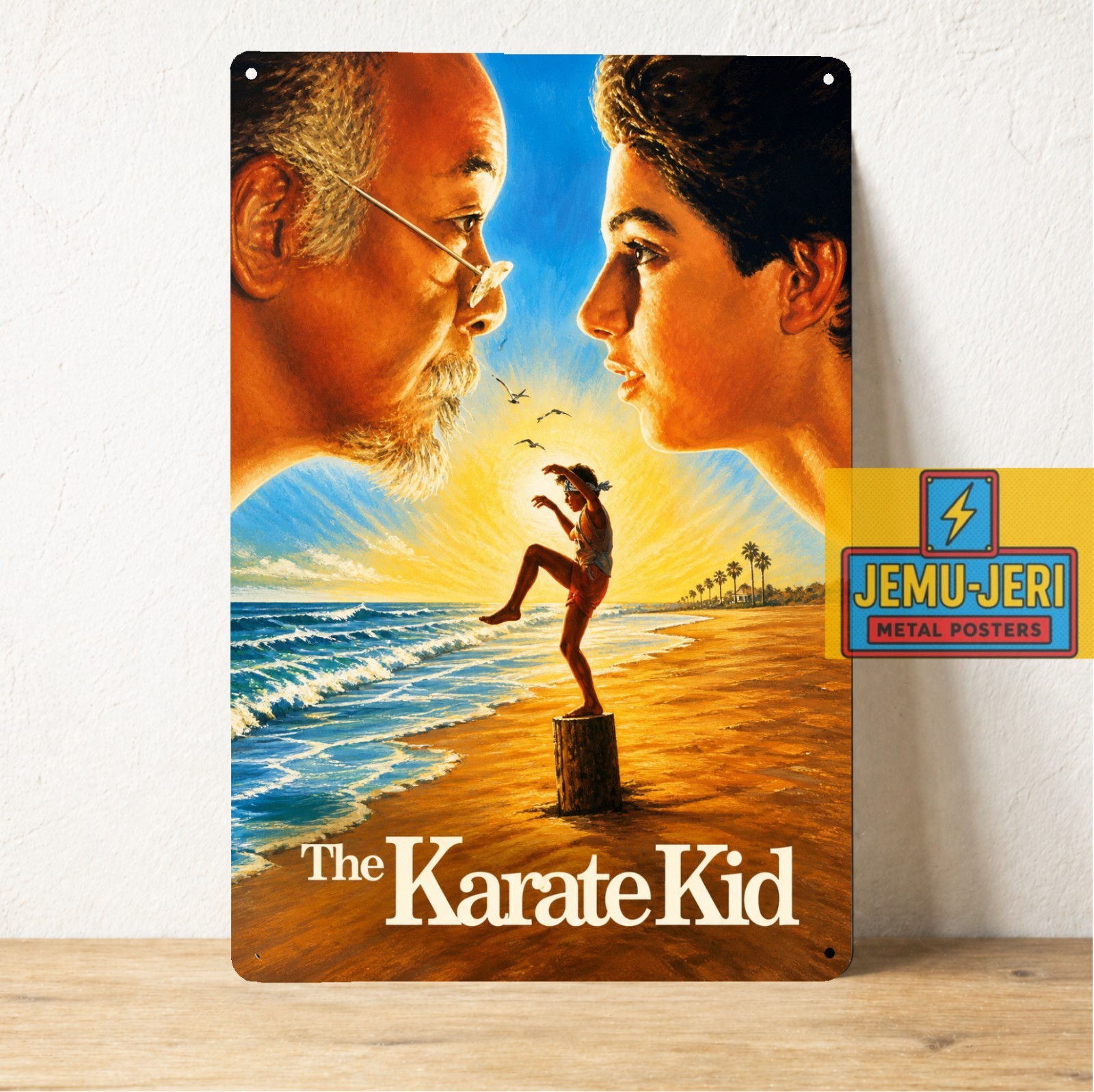 The Karate Kid Movie Metal Poster – Film Collectable Tin Sign – Size 8*12inch