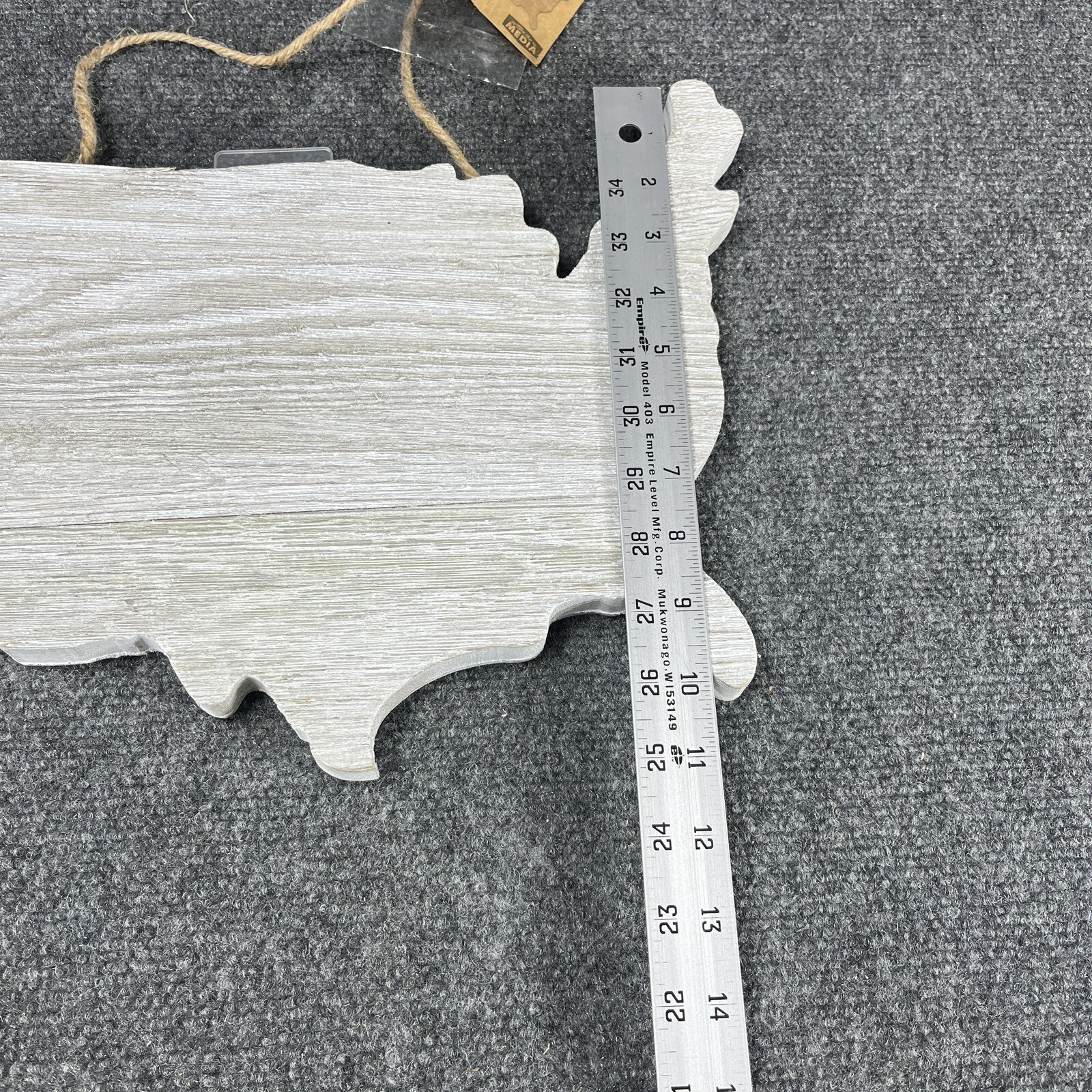 Wooden USA Wall Plank United States Wood Cut Out Sign NEW Hanging America Decor
