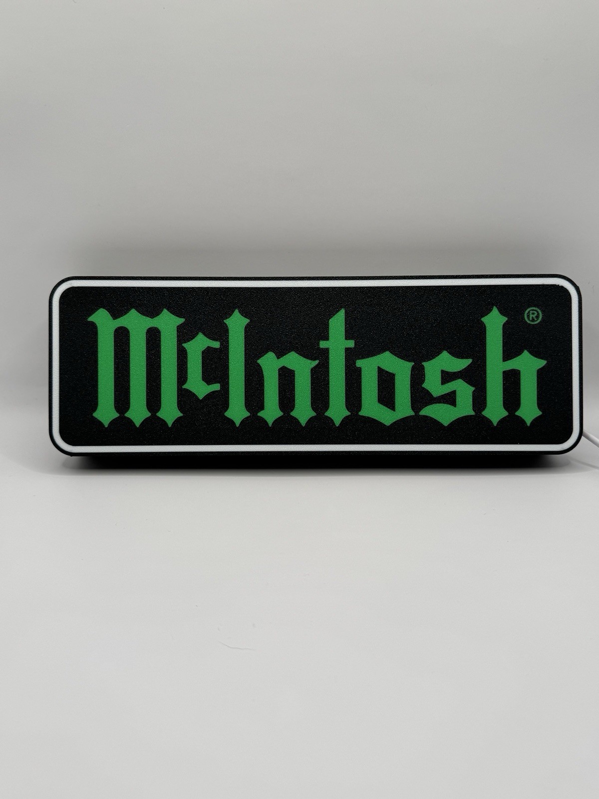 McIntosh – Light Up LED Sign