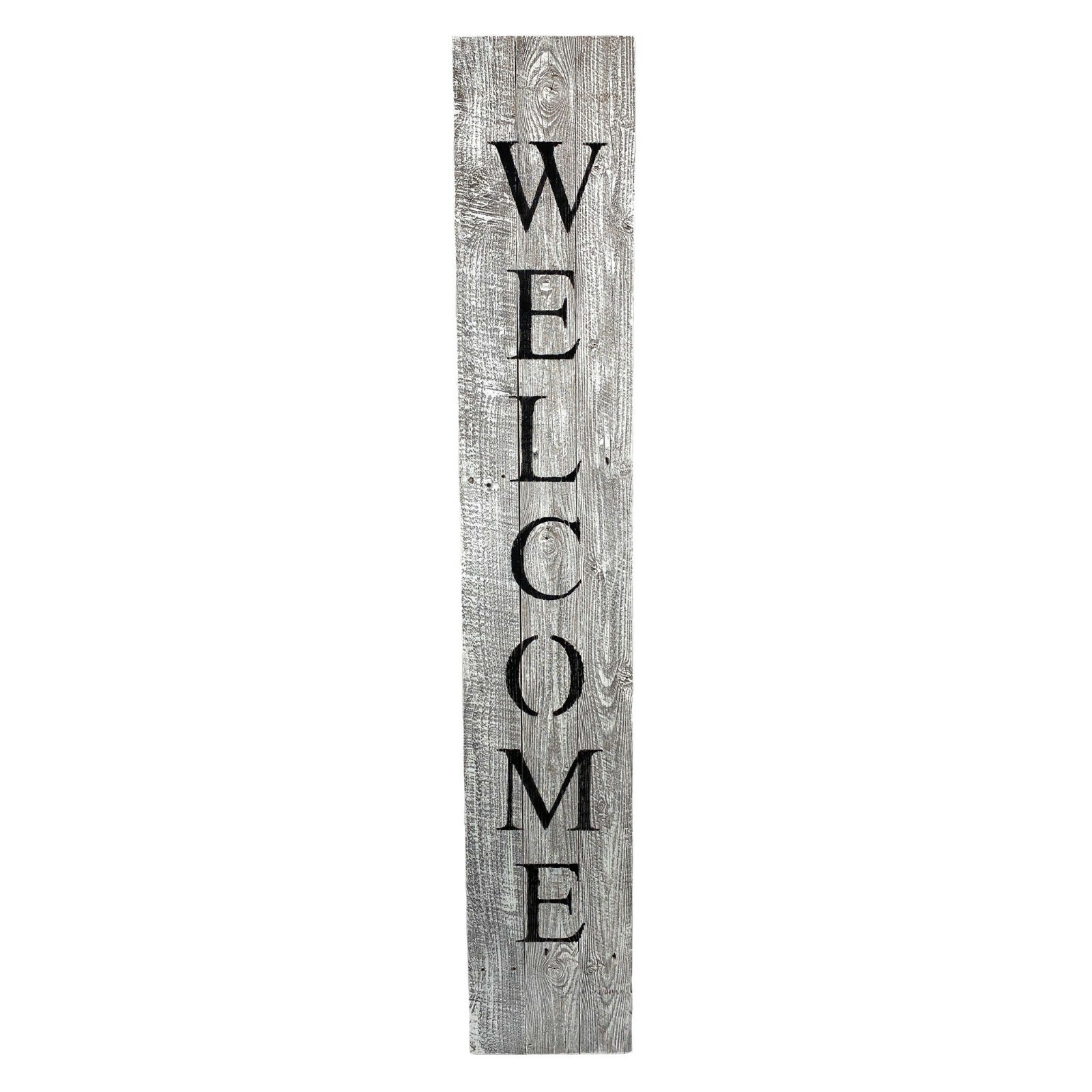 BarnwoodUSA Rustic Farmhouse 5ft Tall Front Porch Welcome Sign, 6 colors