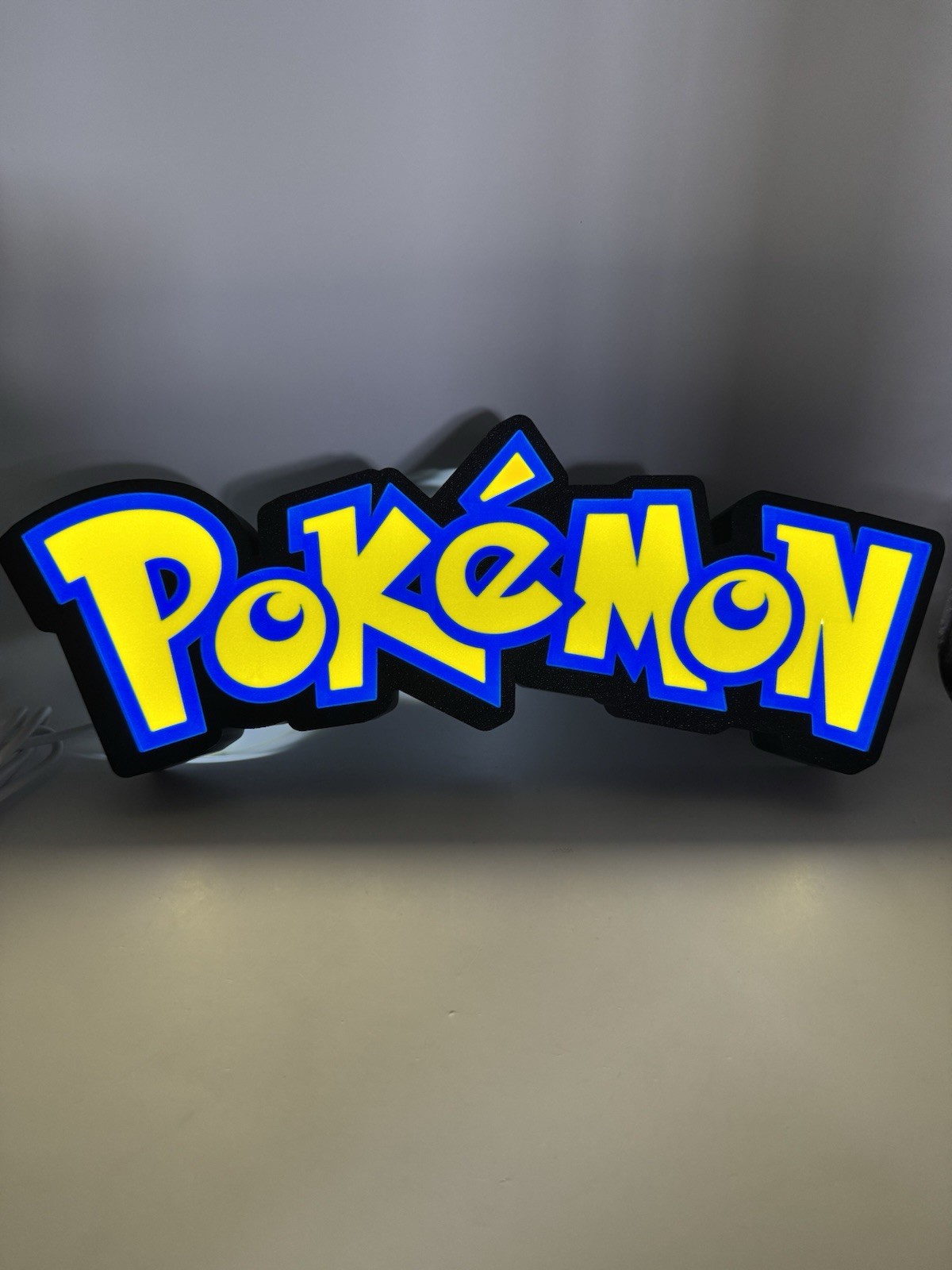 Pokemon Light Up LED Neon Sign With USB Power Pikachu Charizard Umbreon Evee