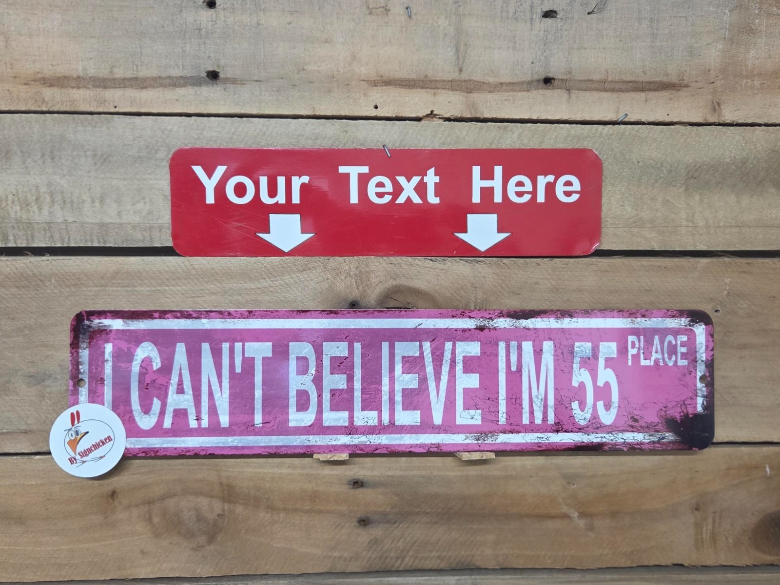 Custom Personalized Street Signs, garage sign, road sign, RUSTY VINTAGE LOOK new
