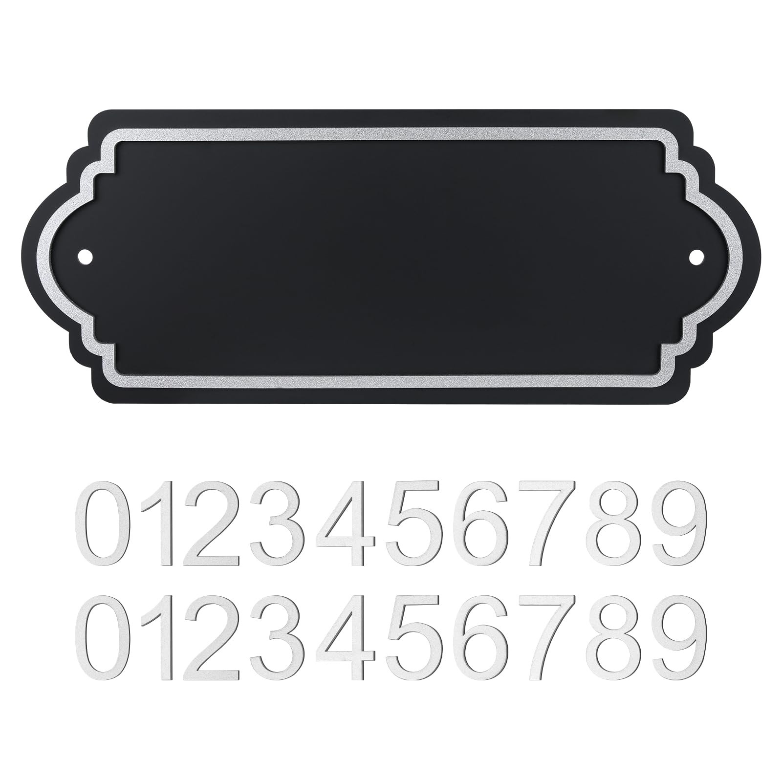 House Numbers for Outside Address Plaque Mailbox Sign