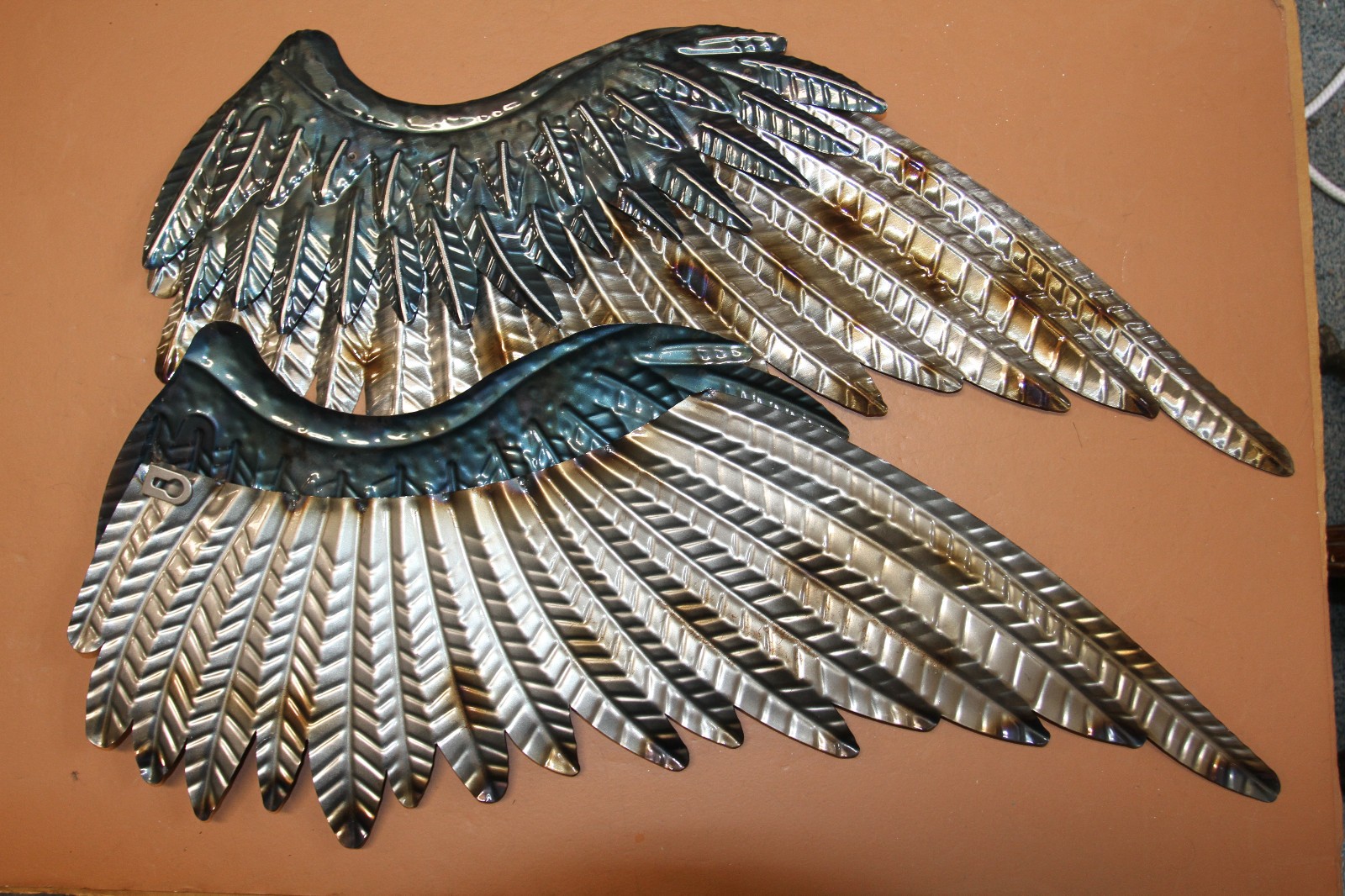 Huge ANGEL WING PAIRS,Stunning Wall Accent,Western Decor,Metal Art,Gifts,SS-BHT